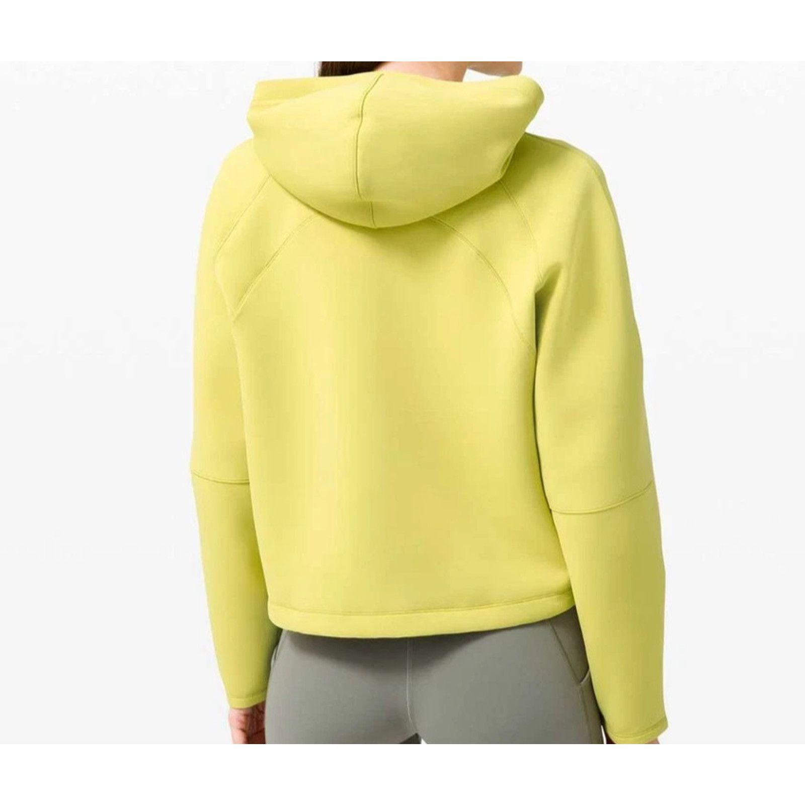 Lululemon Lululemon Airwrap Pullover Cropped Hoodie Pockets Sz 4 Size S / US 4 / IT 40 - 2 Thumbnail