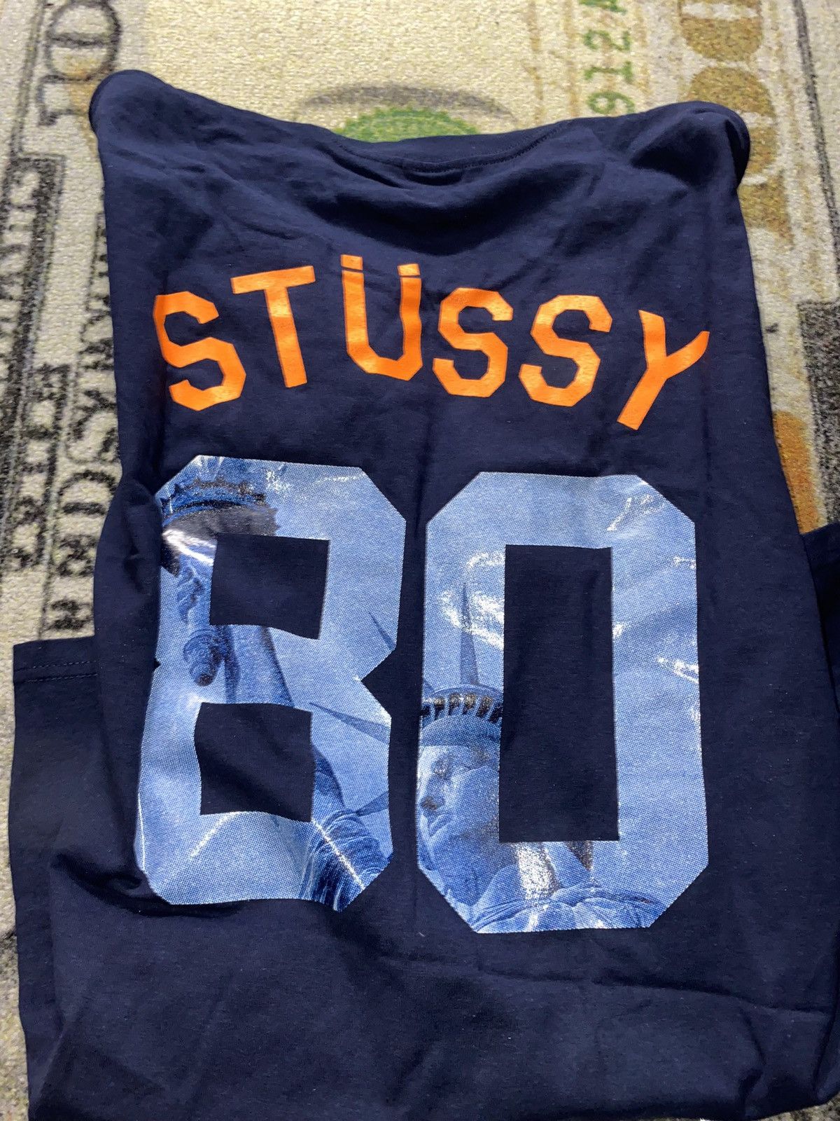 Stussy × Vintage Stussy Vintage NYC 80 Tee Size US XL / EU 56 / 4 - 1 Thumbnail