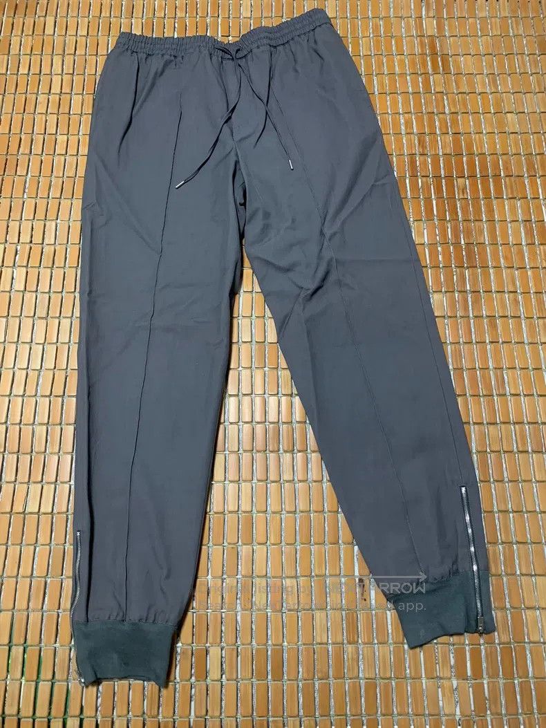 Hermes Hermes Zippered joggers with elastic cuffs Size US 26 / EU 42 - 1 Thumbnail
