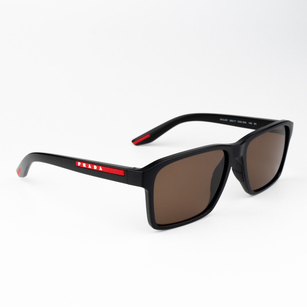 Prada NEW Prada Linea Rossa PS05YS DG050A Rectangle Sunglasses Size ONE SIZE - 5 Thumbnail
