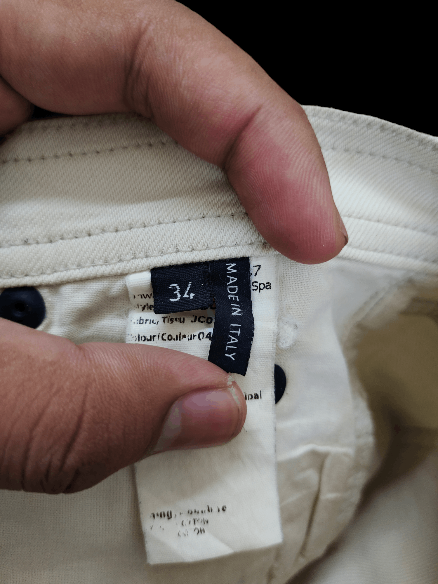 Jil Sander Jil Sander Lampo Zipper Navy Cream Denim Pants Skinny Fit Size 28" / US 6 / IT 42 - 17 Thumbnail
