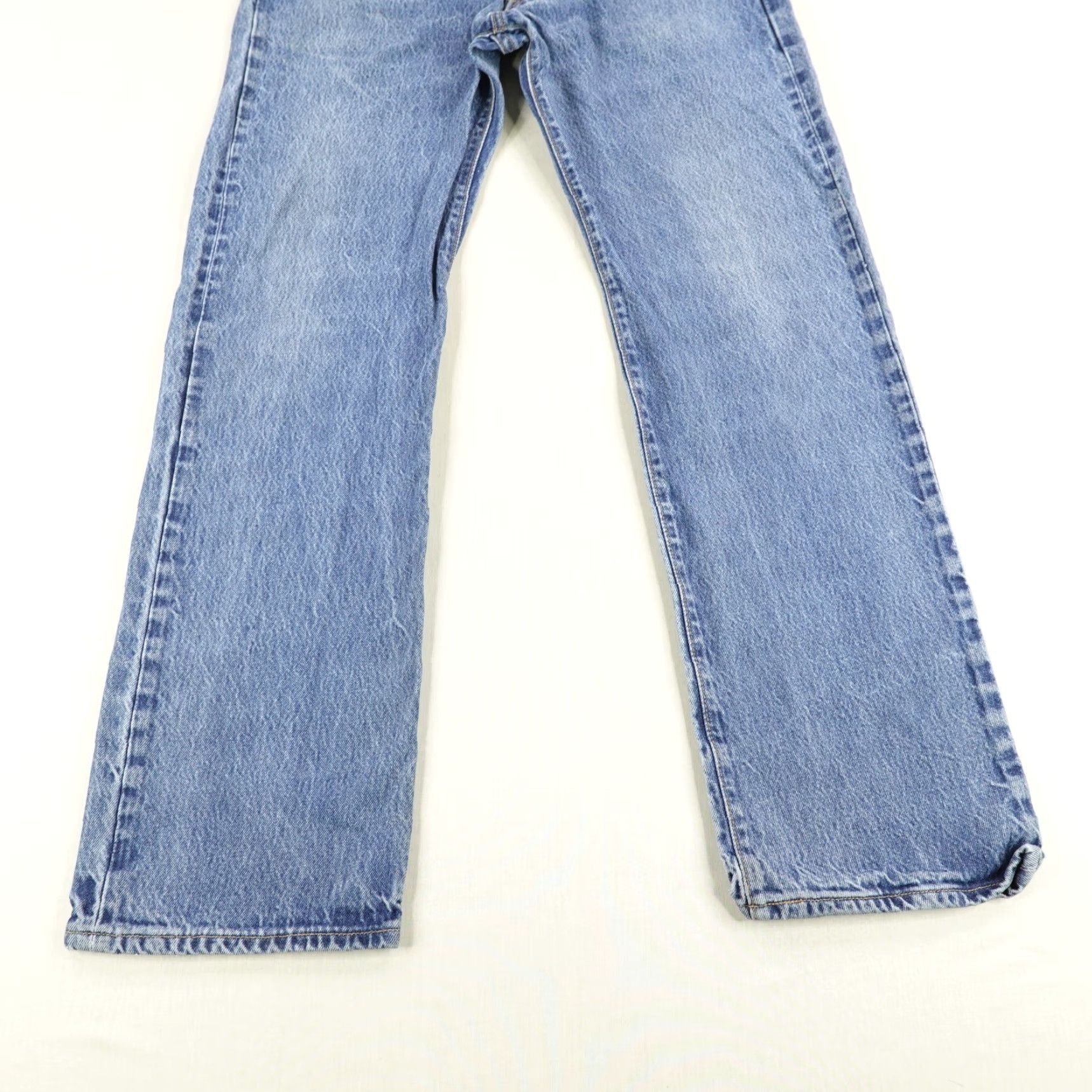 Levi's VINTAGE Levi's 501 XX Jeans Mens 38x34 Denim Blue Regular Fit Y2K Button Fly Pockets Size US 34 / EU 50 - 3 Thumbnail