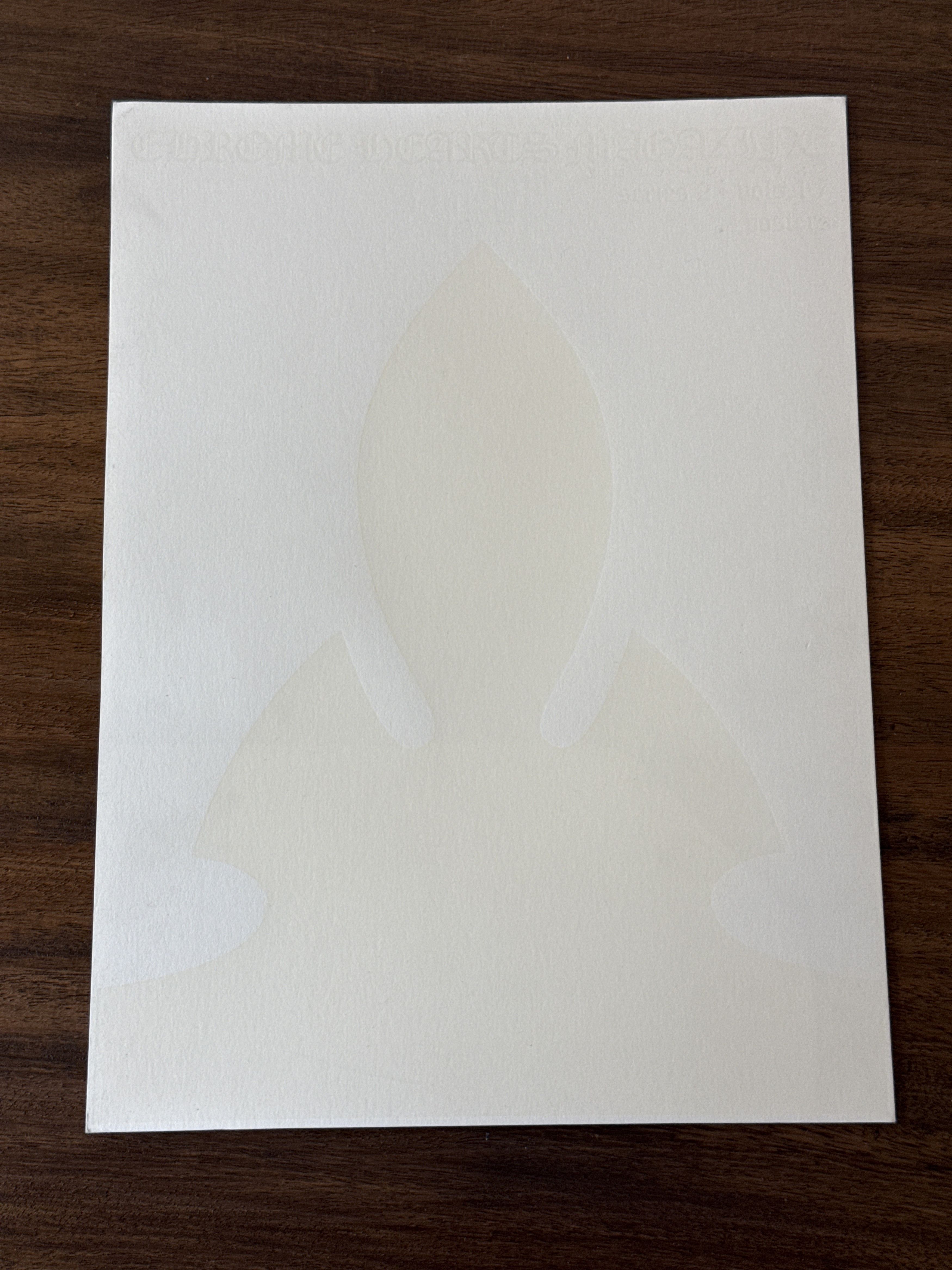 Chrome Hearts Fleur Folder