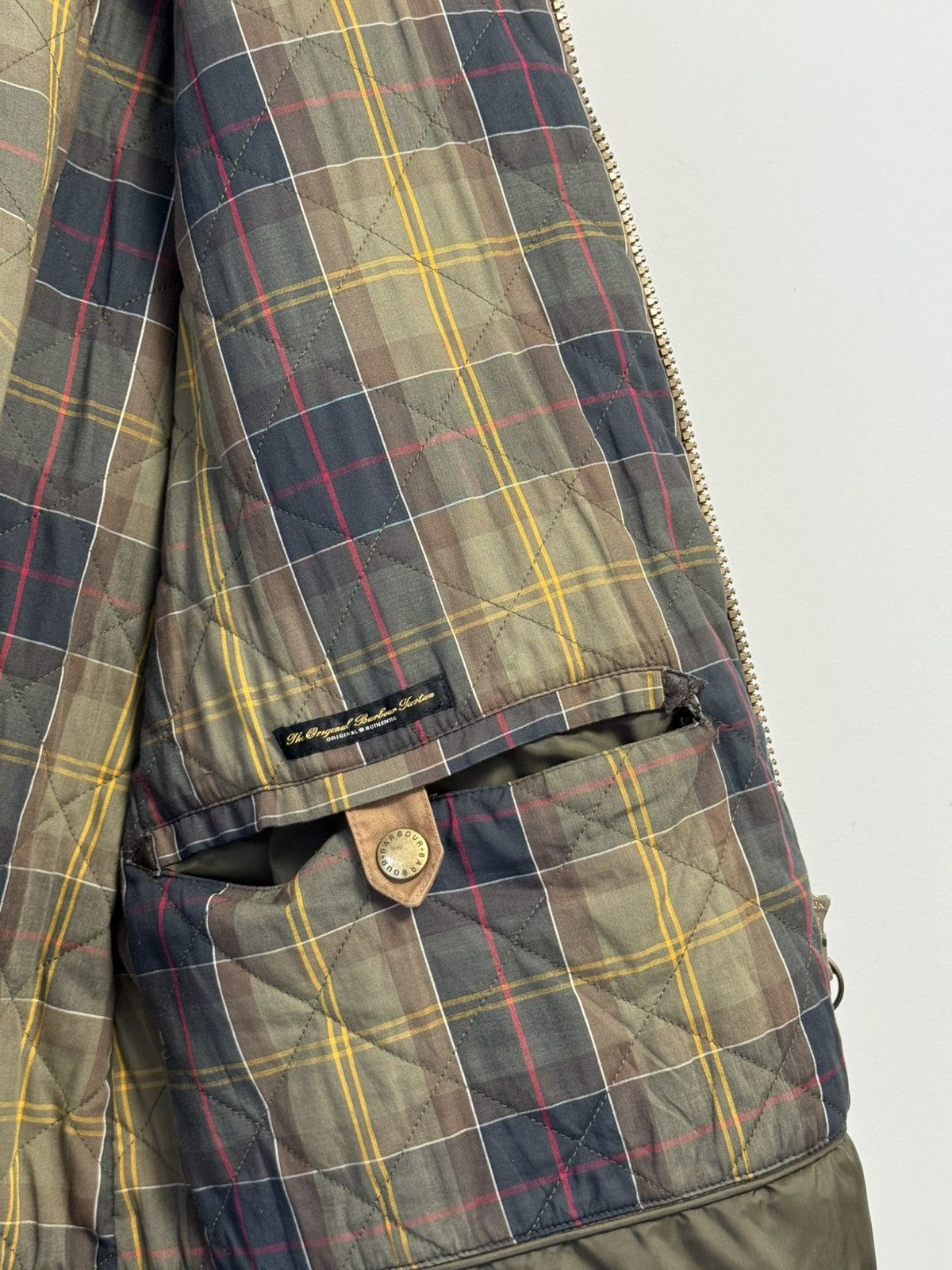 Barbour Barbour Linton Utility Field Jacket Brown Tartan Lined Size US L / EU 52-54 / 3 - 18 Thumbnail