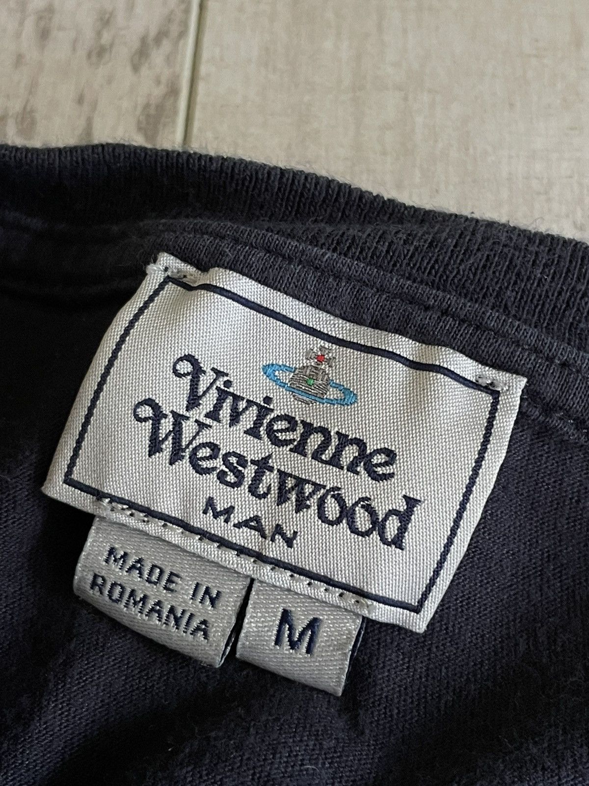Vivienne Westwood Vivienne Westwood T-Shirt Blue Logo Luxury Size US M / EU 48-50 / 2 - 6 Thumbnail