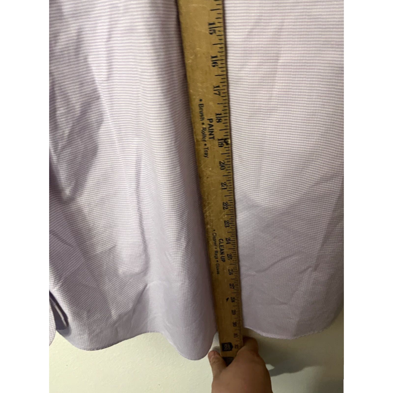 Jos. A. Bank Jos. A. Bank Purple Long Sleeve Button-Up Shirt Mens 15.5 Slim Fit Gingham Travel Casual Size US M / EU 48-50 / 2 - 4 Thumbnail