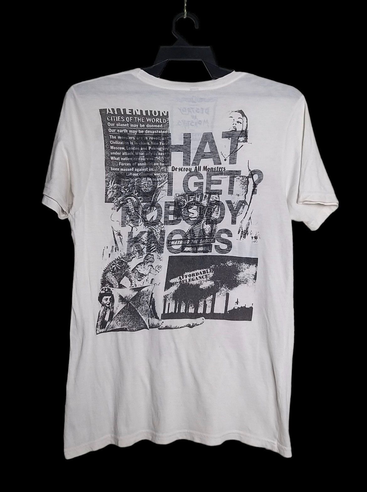 Hysteric Glamour ARCHIVE HYSTERIC GLAMOUR MEET DESTROY ALL MONSTERS T SHIRT Size US S / EU 44-46 / 1 - 2 Thumbnail