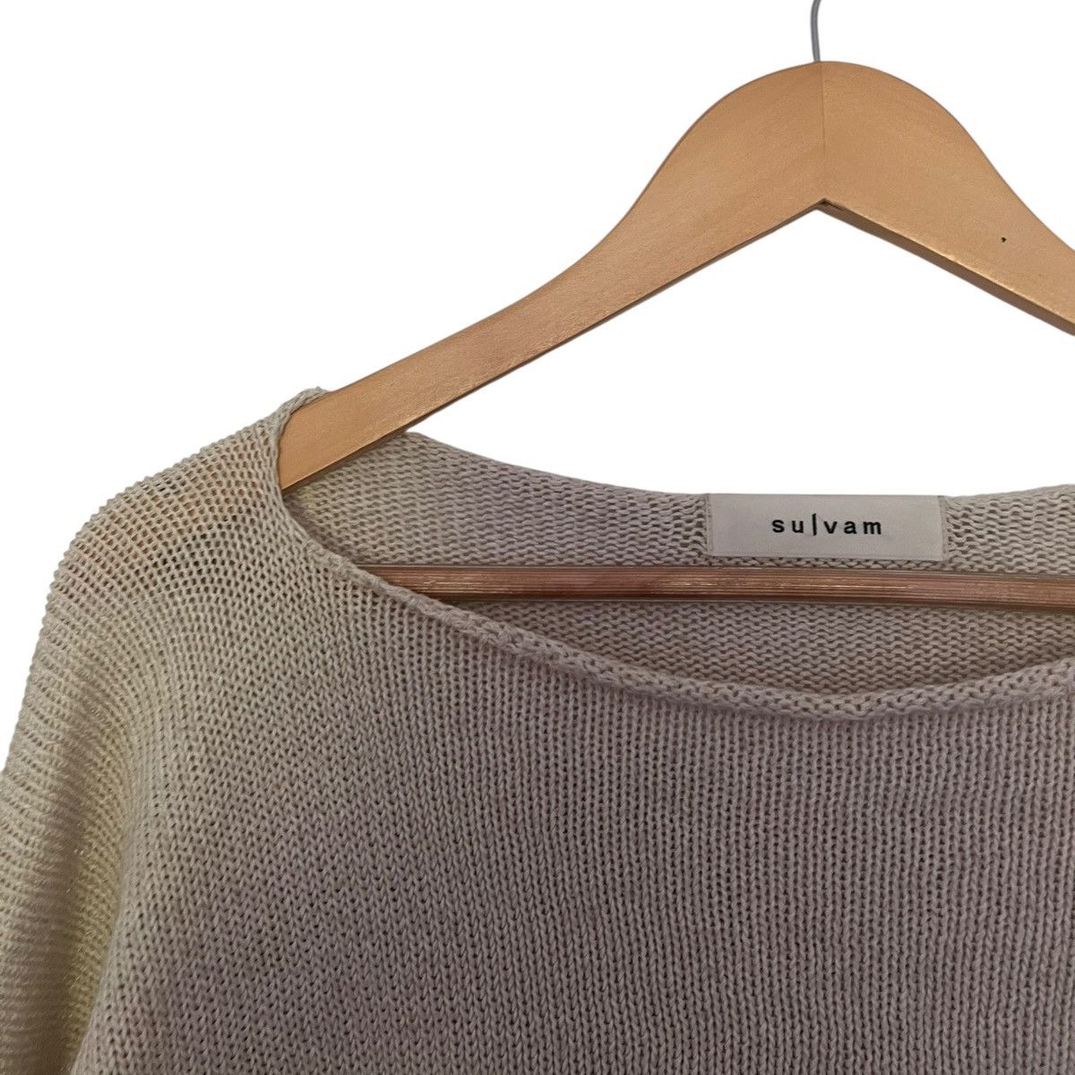 Sulvam Sulvam distressed knit sweater Size US M / EU 48-50 / 2 - 2 Thumbnail