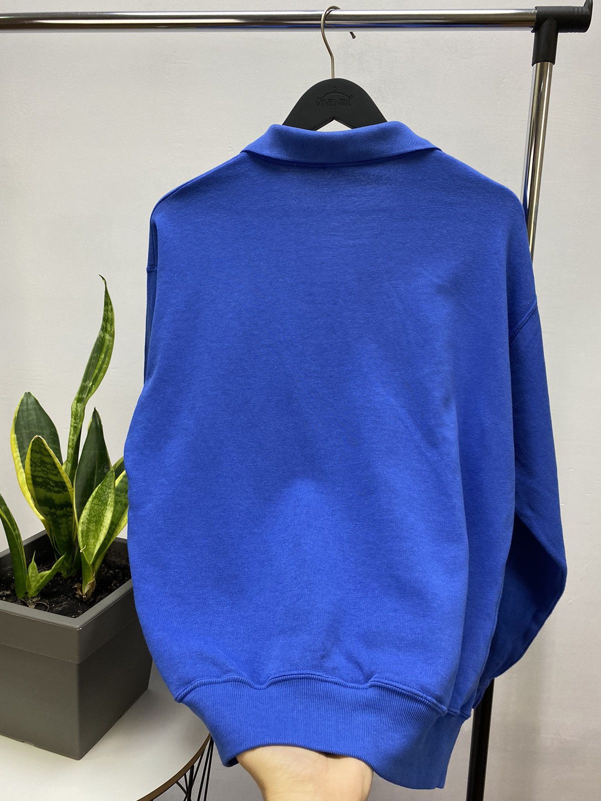 Nike × Vintage RARE Vintage 80s Nike Longsleeve Collared Polo T Shirt Size US M / EU 48-50 / 2 - 24 Thumbnail