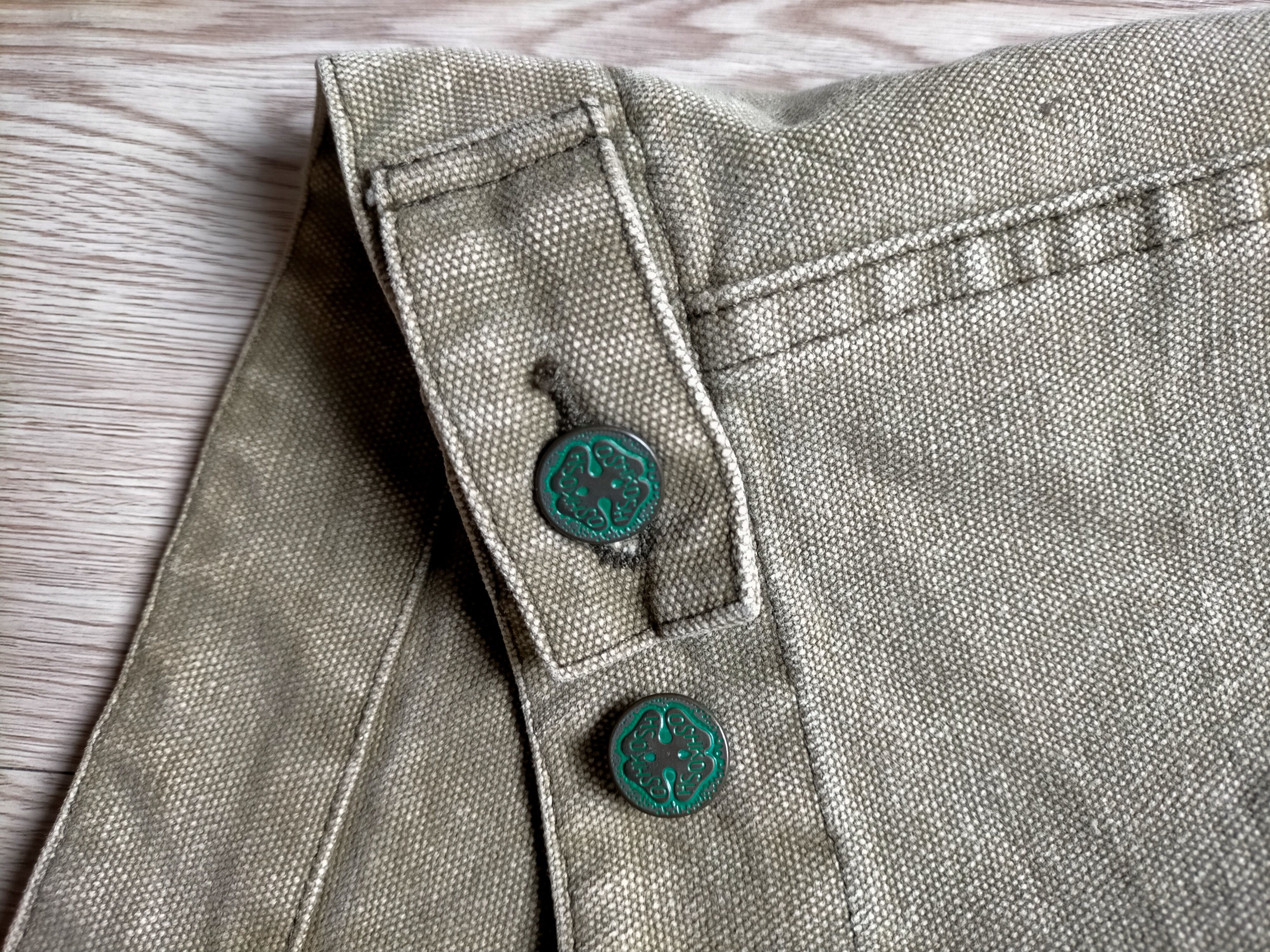 Oshkosh Vintage 90s Osh Kosh Japan Denim Jacket Size US L / EU 52-54 / 3 - 8 Thumbnail