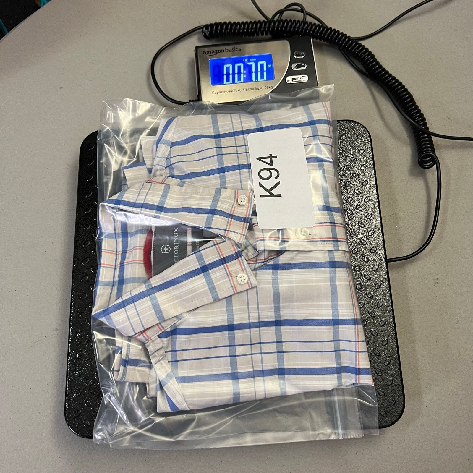 Victorinox Victorinox Button Down Shirt Men’s Medium Slim Fit Plaid Size US M / EU 48-50 / 2 - 10 Thumbnail