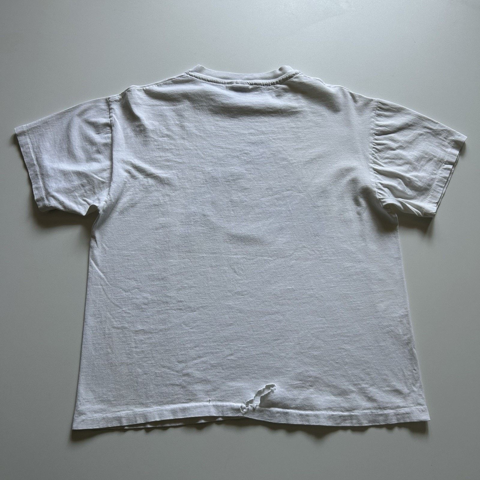 Hanes Vintage Joker T Shirt Large Boxy 90s Made In USA Art Graphic Size US L / EU 52-54 / 3 - 6 Thumbnail