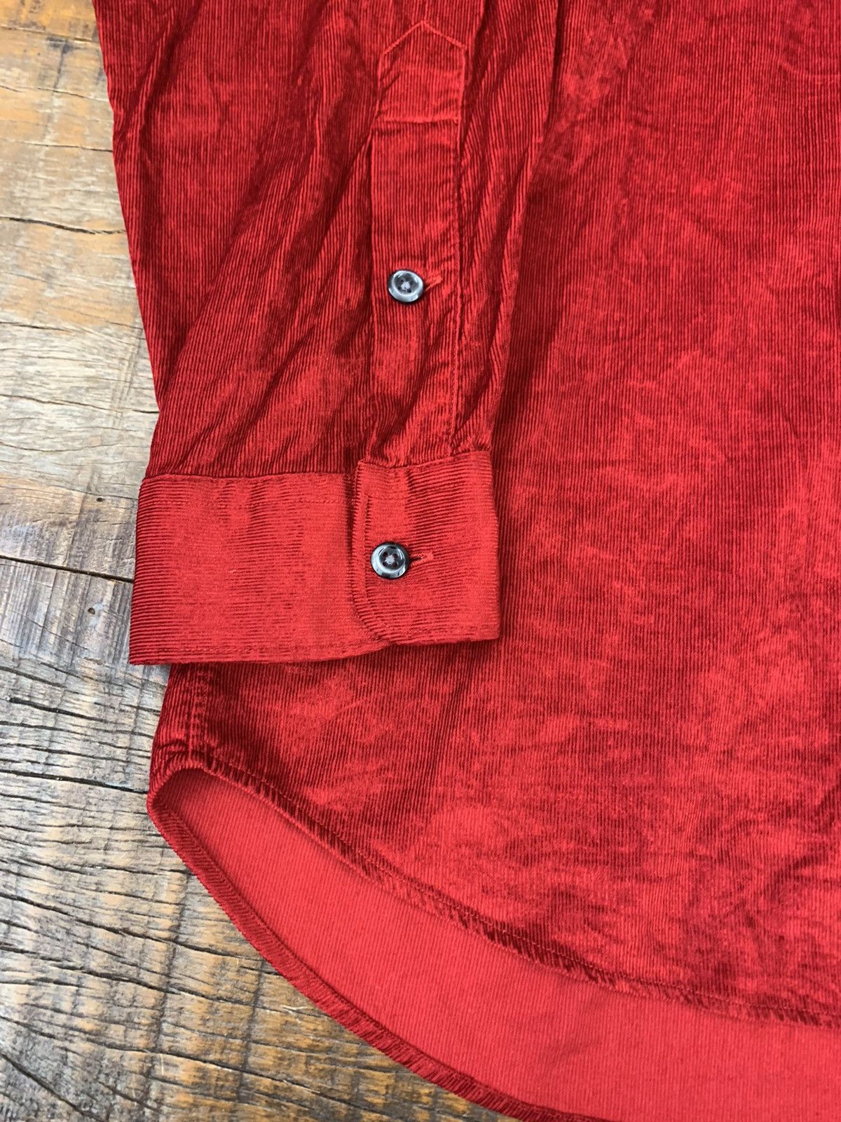 RRL Ralph Lauren RRL Rayon Corduroy Shirt 90’s Size US XL / EU 56 / 4 - 4 Thumbnail
