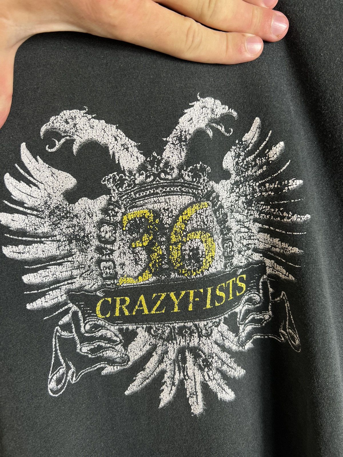 Band Tees Vintage Crazyfists 36 Metal Rock Band T-Shirt Size US M / EU 48-50 / 2 - 5 Thumbnail