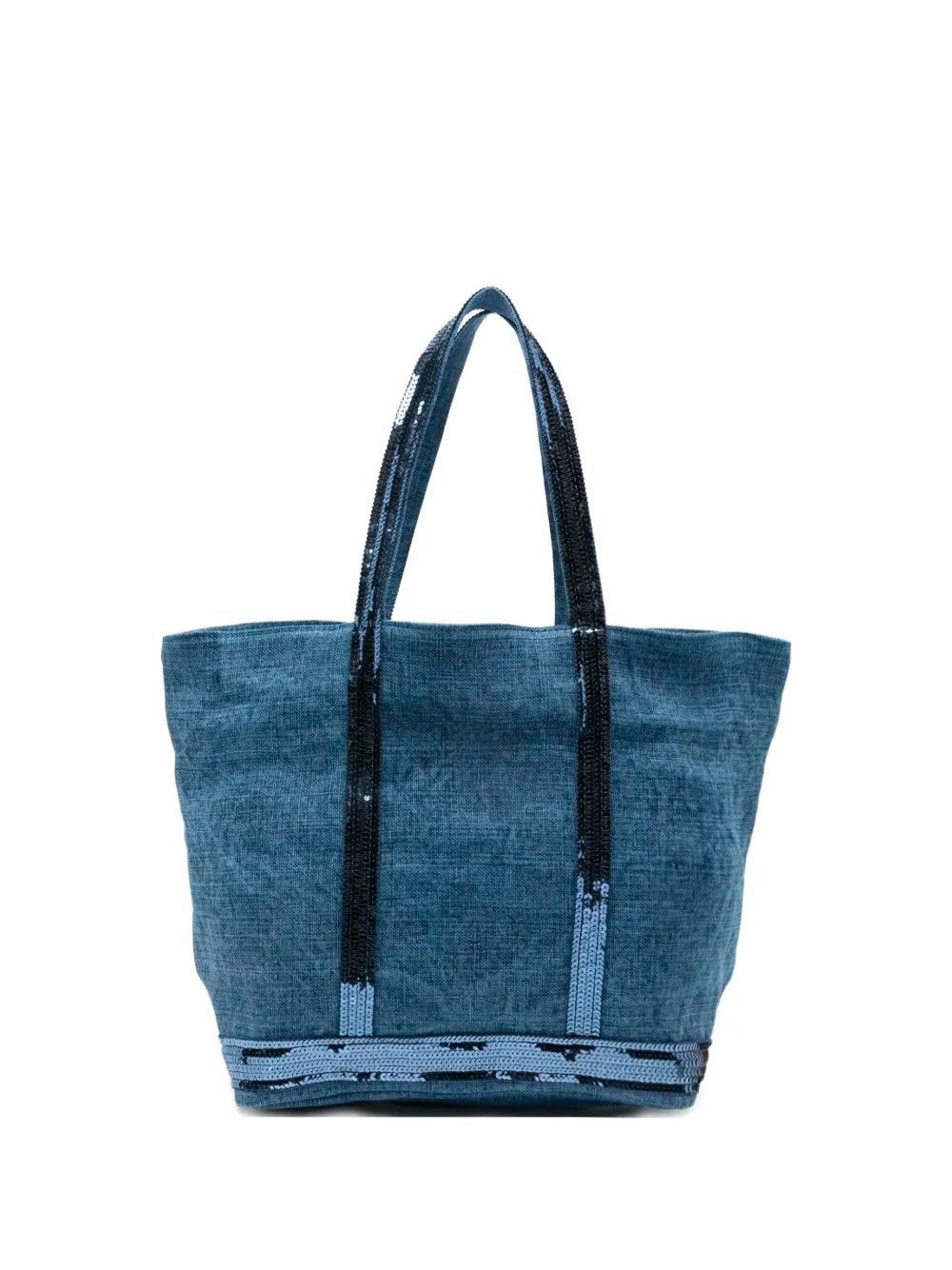 Vanessa Bruno Linen Medium Zipped Cabas Tote Size ONE SIZE - 1 Thumbnail