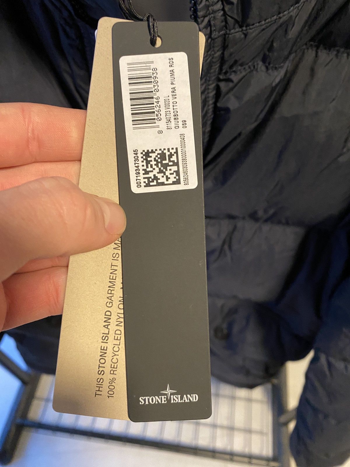 Stone Island new stone island garment dyed crinkle reps r-ny down jacket Size US L / EU 52-54 / 3 - 15 Thumbnail