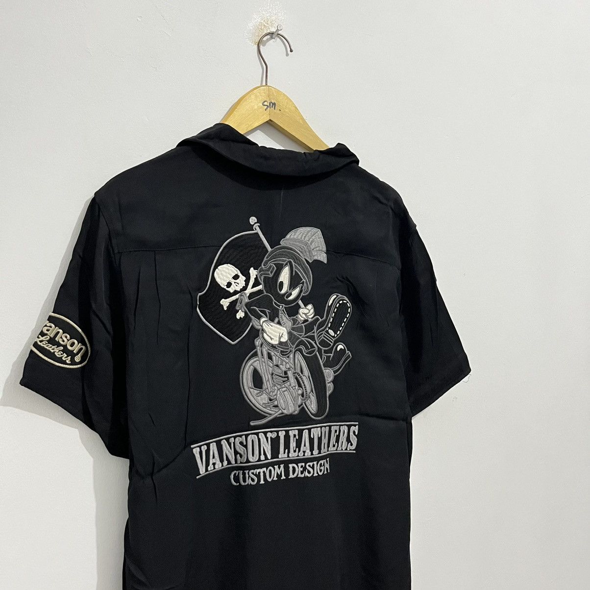 Vanson Leathers Vanson Leather Custom Design Rare Shirt Size US L / EU 52-54 / 3 - 3 Thumbnail
