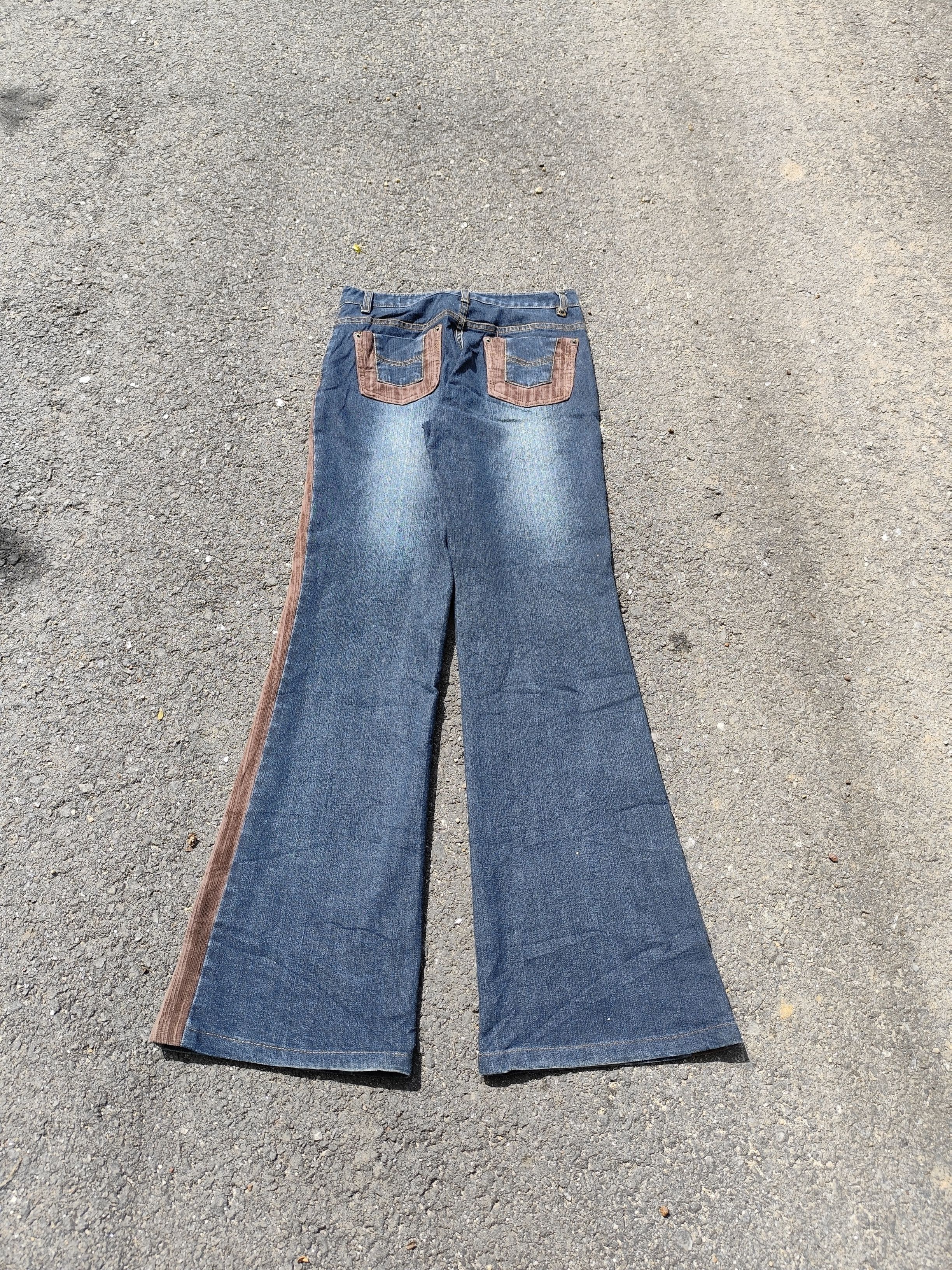 Japanese Brand Vintage Flare Japanese Brand Blue Jams B_J/1124/8 Size 26" / US 2 / IT 38 - 8 Thumbnail
