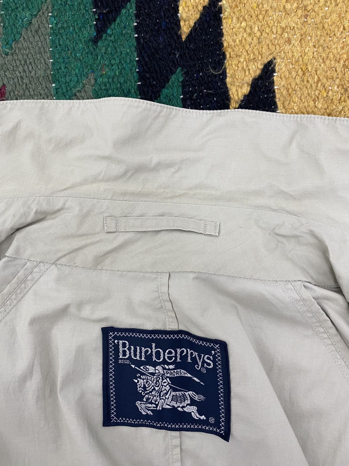 Burberry Vintage 90's Burberrys' Long Trenchcoat Size US L / EU 52-54 / 3 - 12 Thumbnail