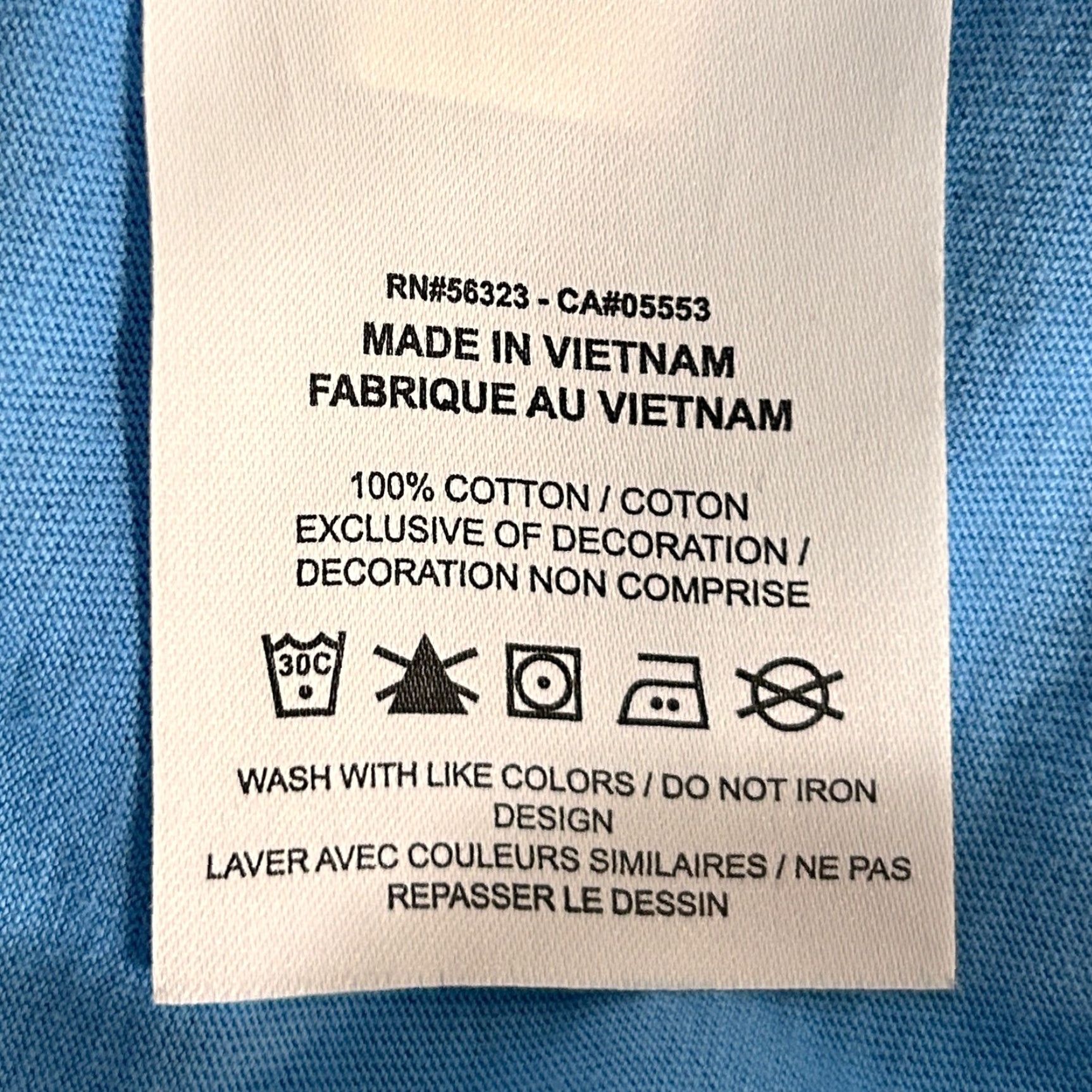 Nike Nike T-Shirt Men Medium Blue Jumpman Embroidered Crew Neck Short Sleeve Standard Fit Tee Size US S / EU 44-46 / 1 - 4 Thumbnail