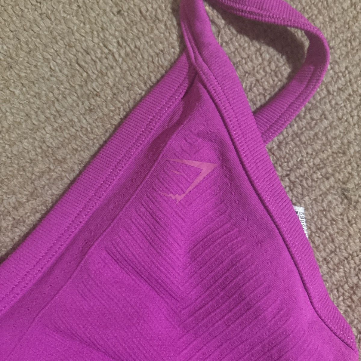 Gymshark Gym Shark Energised Seamless Sports Bra Size XL / US 12-14 / IT 48-50 - 2 Thumbnail