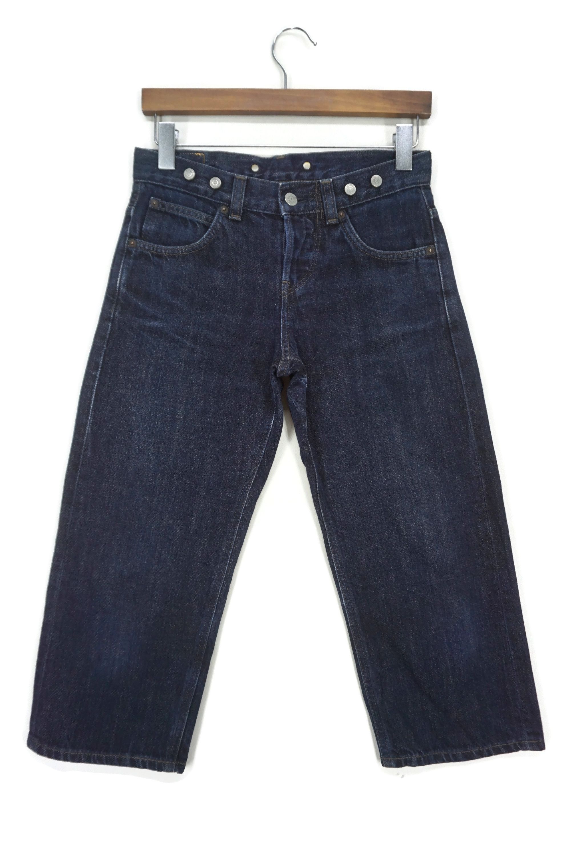 Margaret Howell Edwin Selvedge Jeans fit W28xL20.5 Cropped Denim Jorts Size 26" / US 2 / IT 38 - 1 Thumbnail