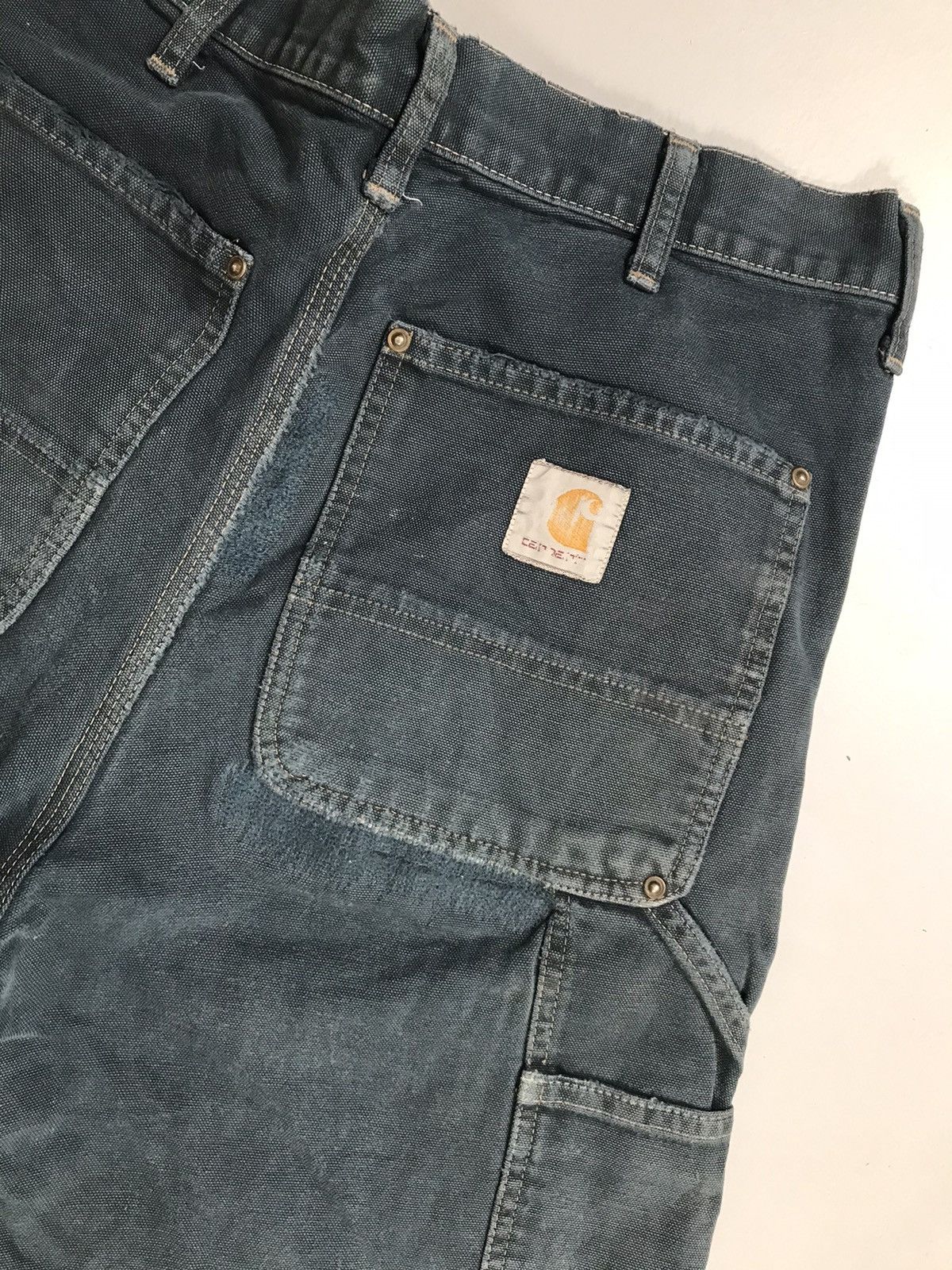 Carhartt Vintage carhartt carpenter denim Size US 34 / EU 50 - 12 Thumbnail