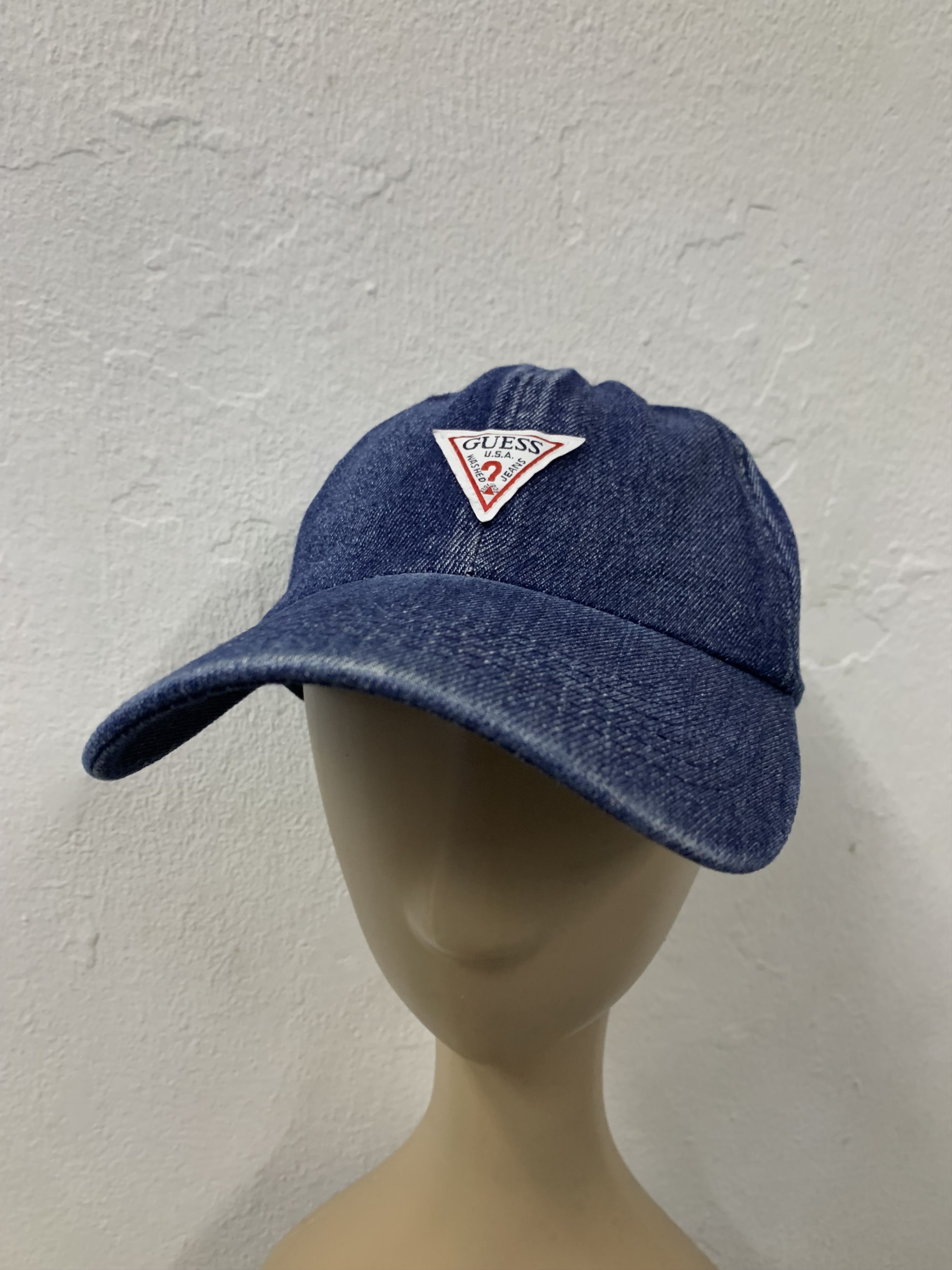 Guess GUESS Denim Hat Size ONE SIZE - 2 Thumbnail