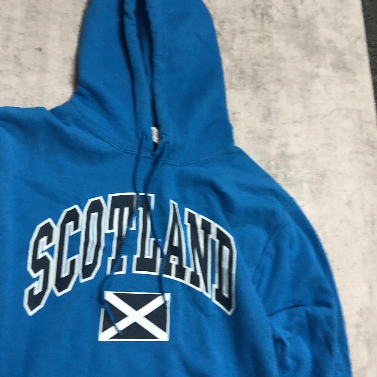 Gildan Scotland hoodie in blue and white #Scotland Size US S / EU 44-46 / 1 - 2 Thumbnail