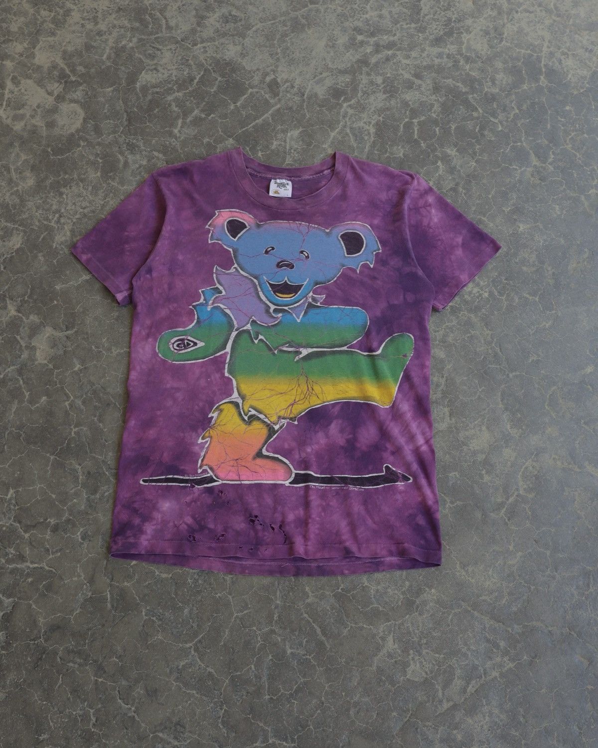 Band Tees Vintage Grateful Dead Big Bear Purple Archive USA Grail Tee Size US XL / EU 56 / 4 - 1 Thumbnail