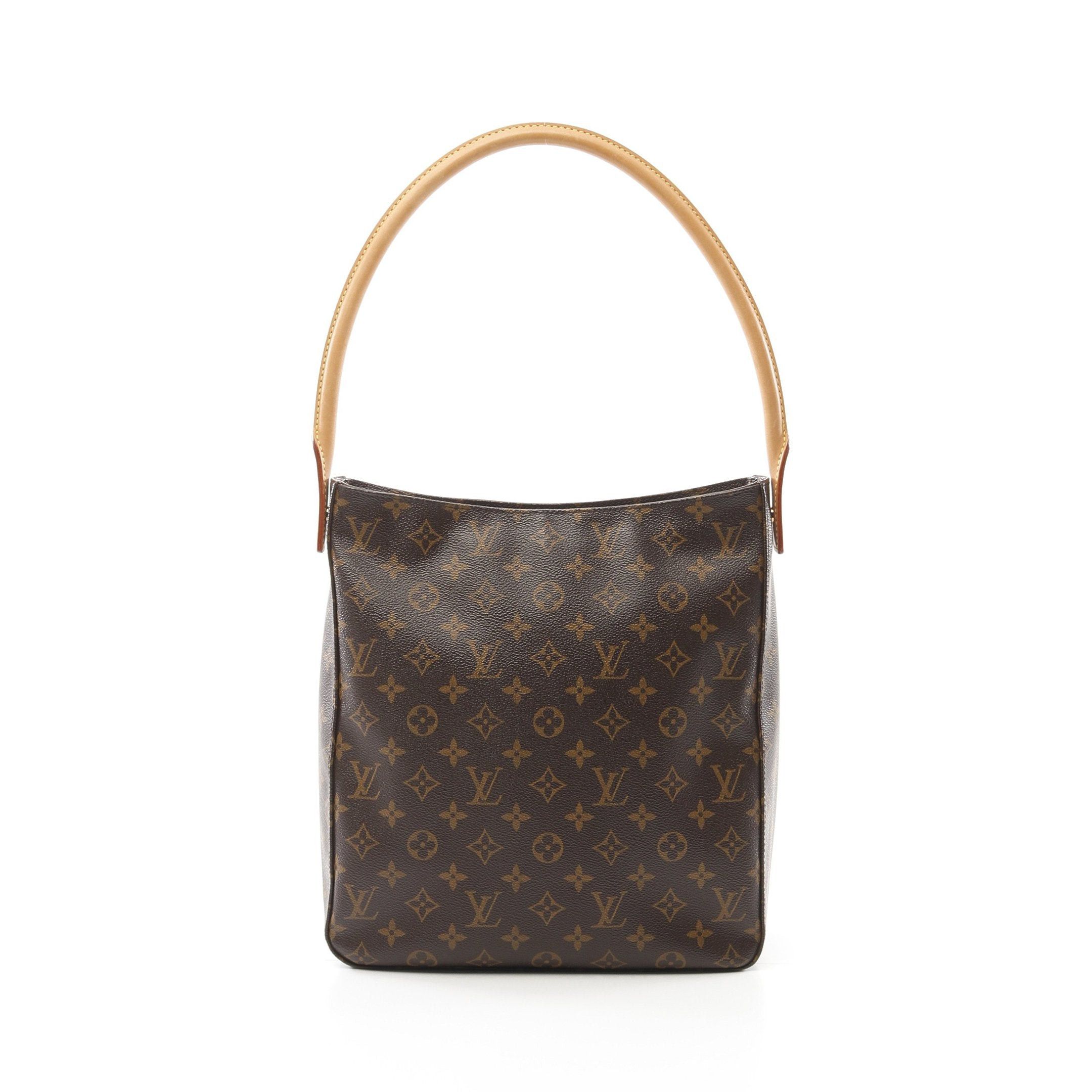 Louis Vuitton Louis Vuitton Looping Gm Monogram Shoulder Bag Leather Brown Size ONE SIZE - 1 Thumbnail