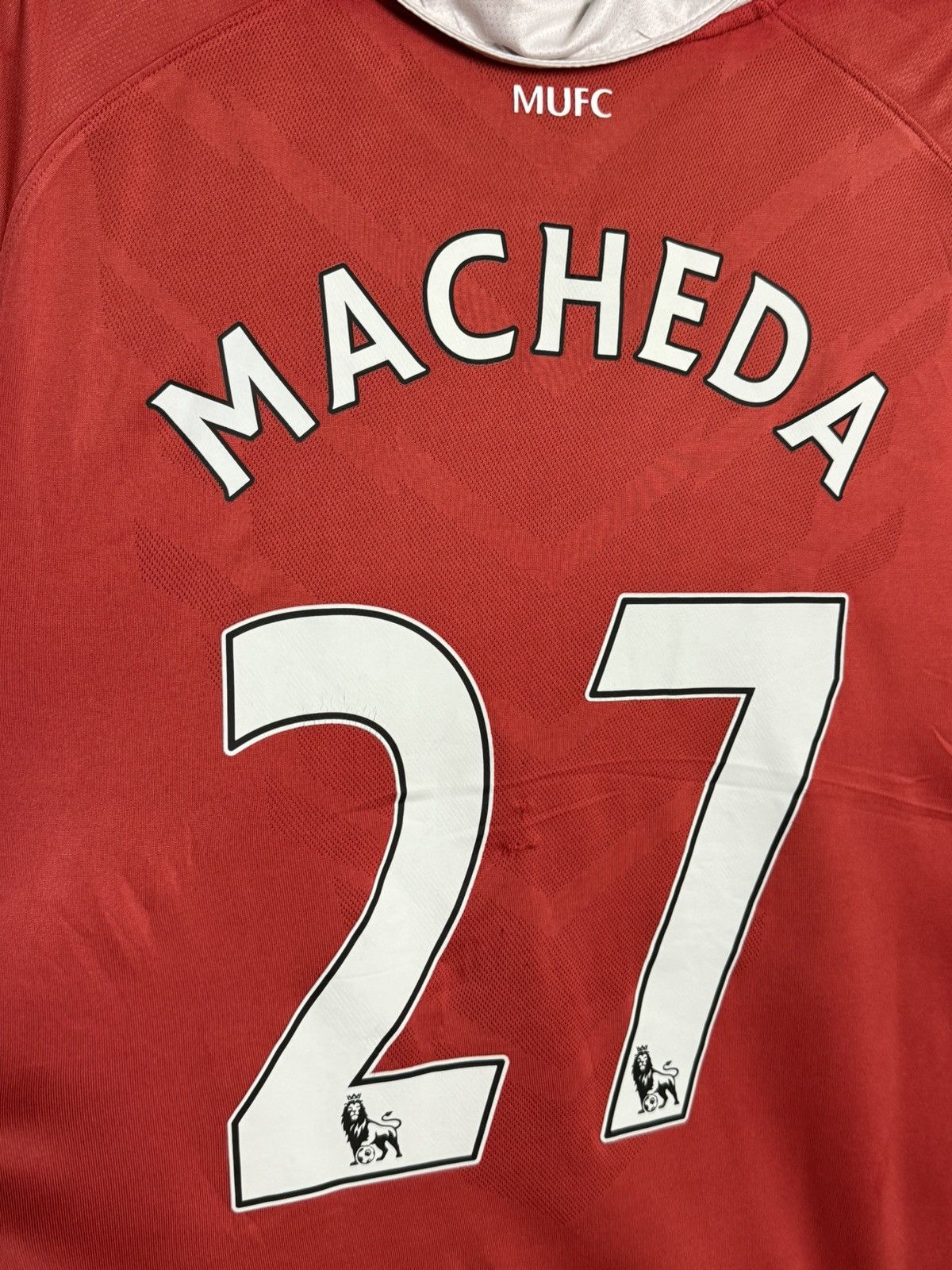 Nike faded Manchester United 10/11 Home Macheda Football Jersey Size US XL / EU 56 / 4 - 3 Thumbnail
