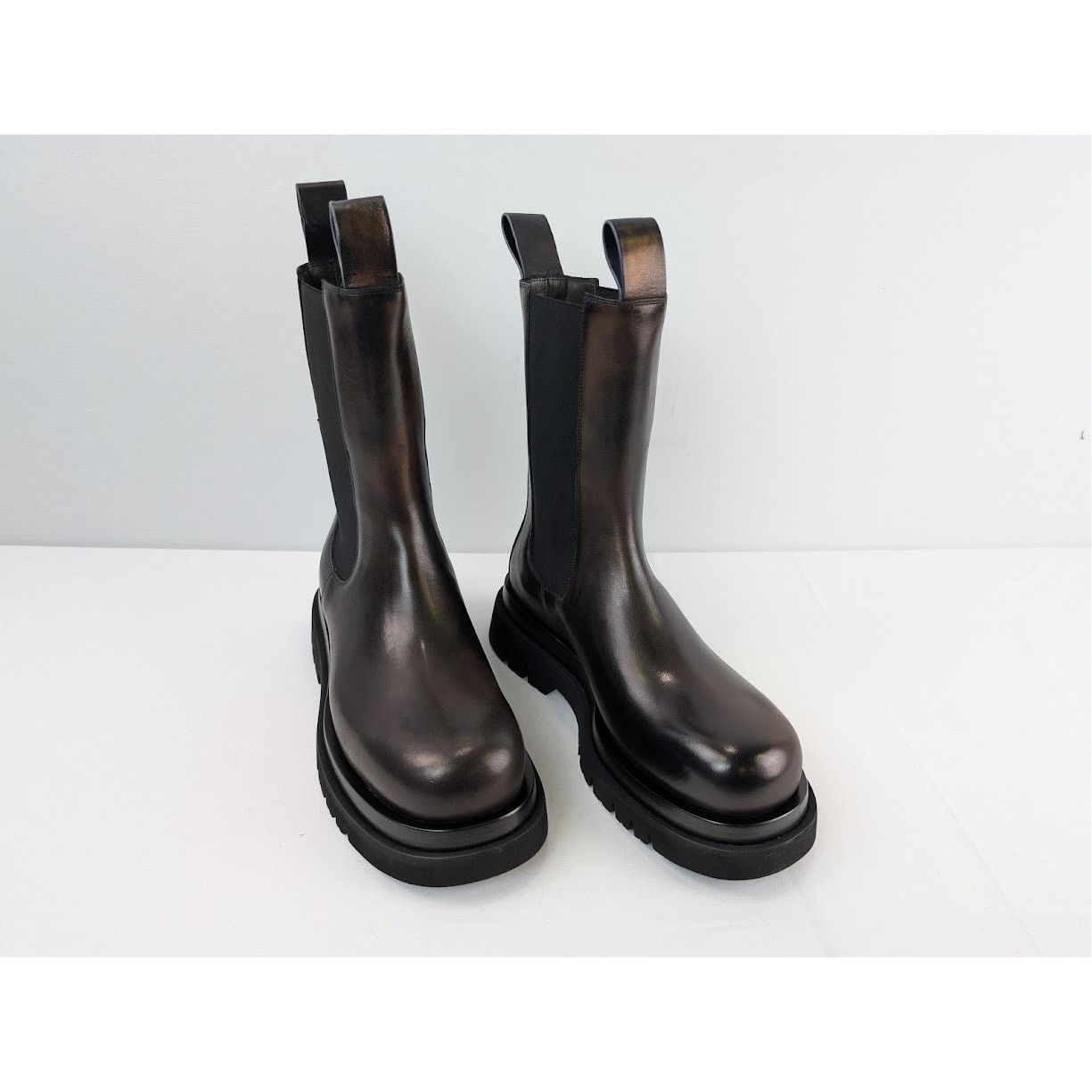 Bottega Veneta o1rshd1 Q:2 / Lug Boots in Ebony Size US 9 / EU 42 - 6 Thumbnail