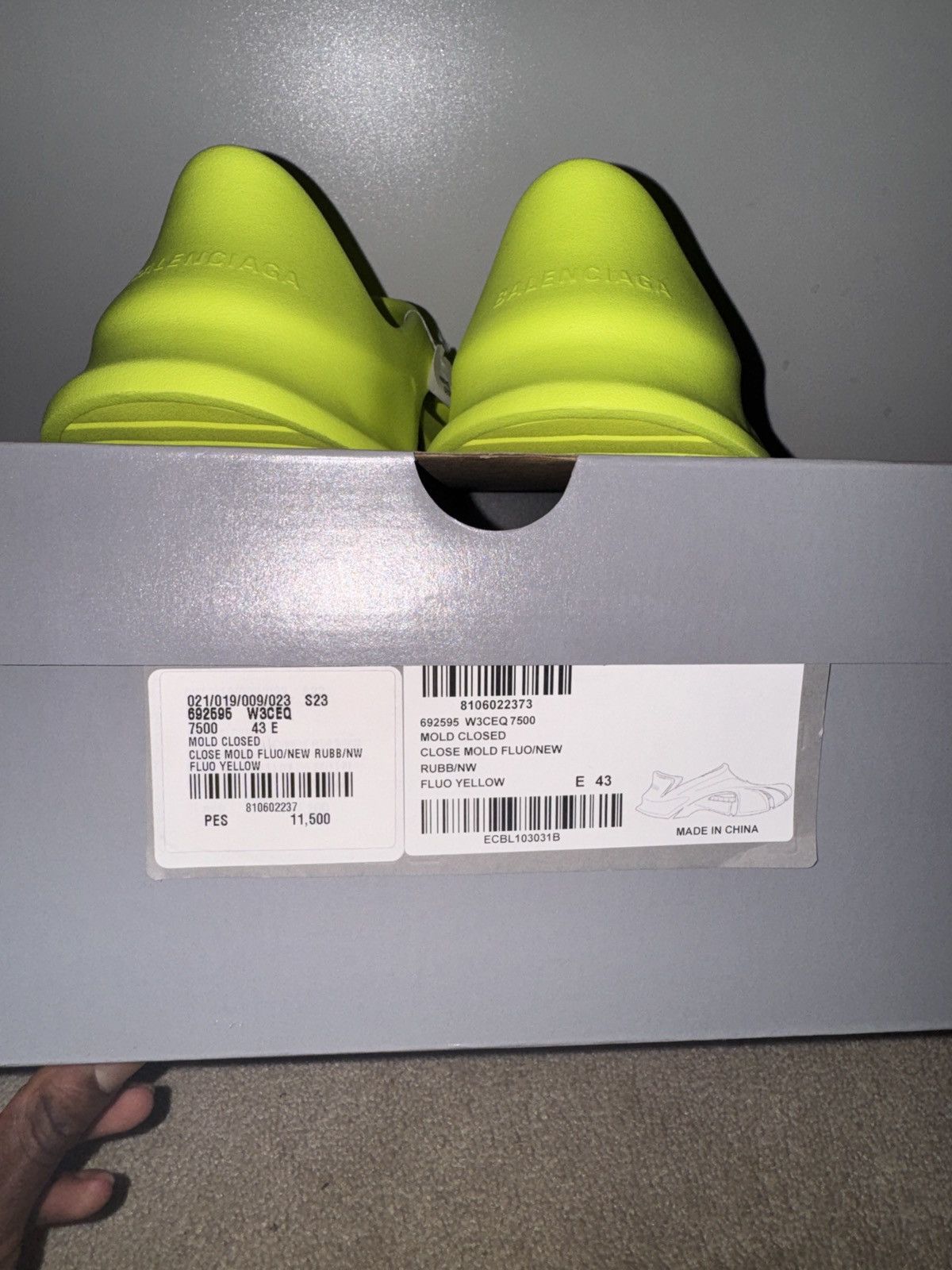 Balenciaga Balenciaga Mold Closed Slipper Size US 10 / EU 43 - 5 Thumbnail