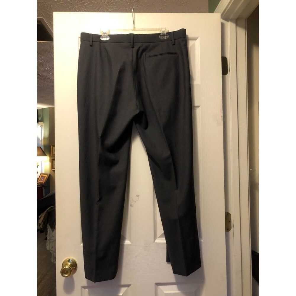 United Colors Of Benetton united colors of benetton men's gray dress pants size: 38/30 Size 38R - 2 Thumbnail