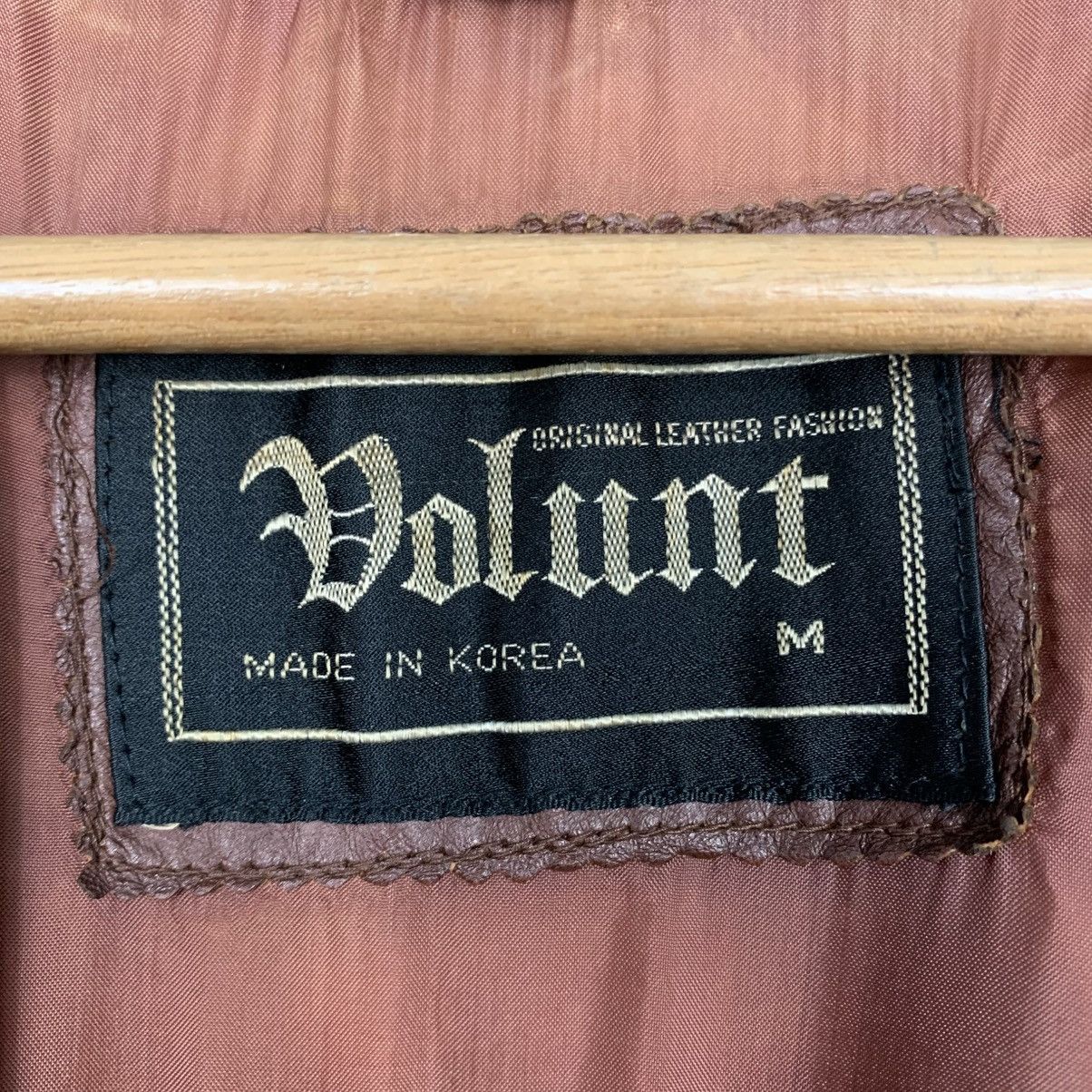 Japanese Brand Volunt Leather Jacket Size US M / EU 48-50 / 2 - 19 Thumbnail