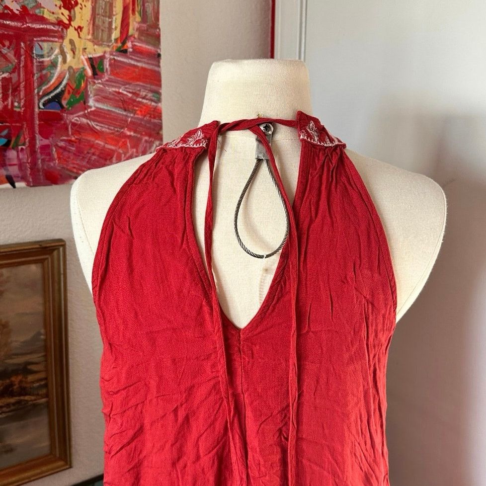 Other just love red bohemian tank top Size L / US 10 / IT 46 - 3 Thumbnail