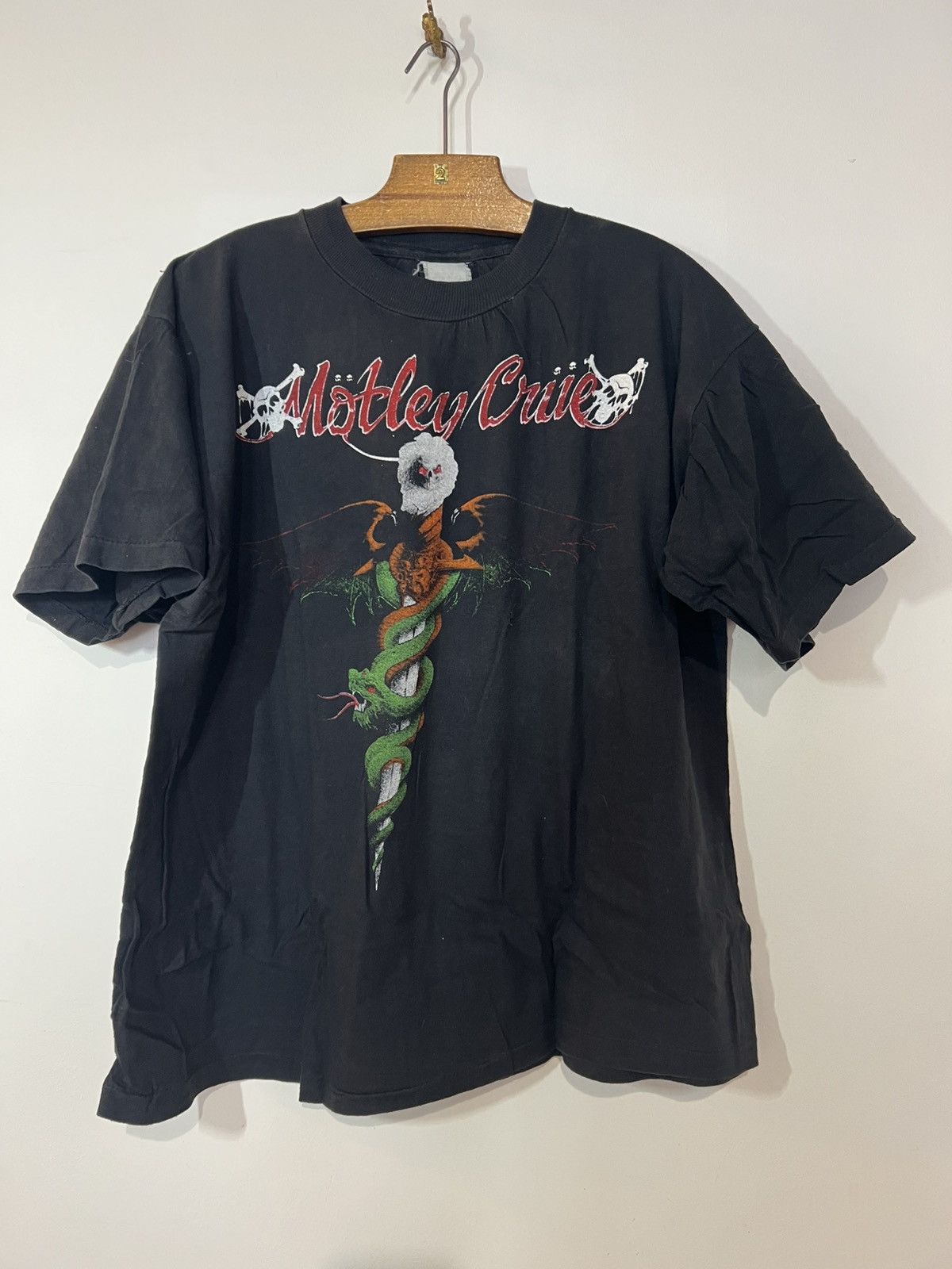 Band Tees vintage Motley Crue 90s Dr Feelgood shirt Size US L / EU 52-54 / 3 - 1 Thumbnail