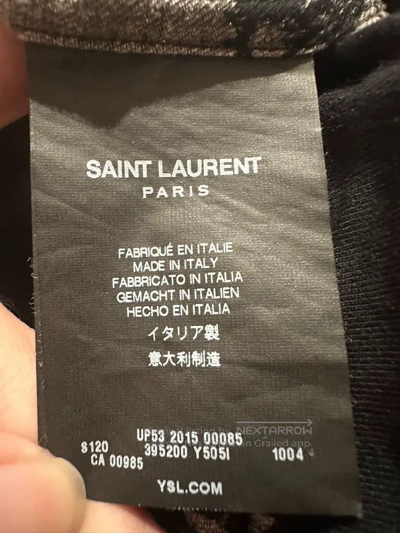 Saint Laurent Paris Saint Laurent Paris size 40 Skull Shirt Size US S / EU 44-46 / 1 - 5 Thumbnail