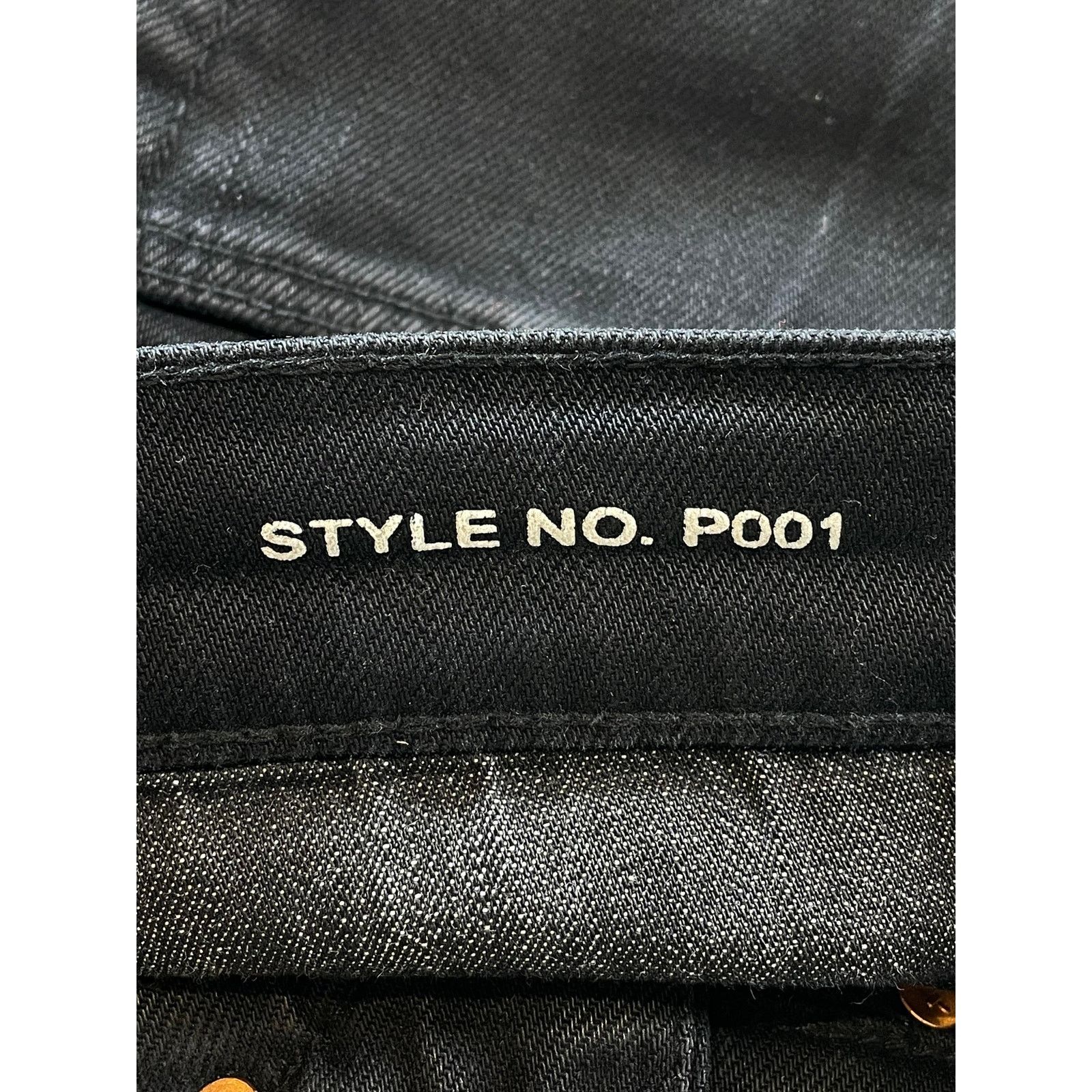 Purple Brand Purple Brand No Back Tab Black Jeans Size US 26 / EU 42 - 8 Thumbnail