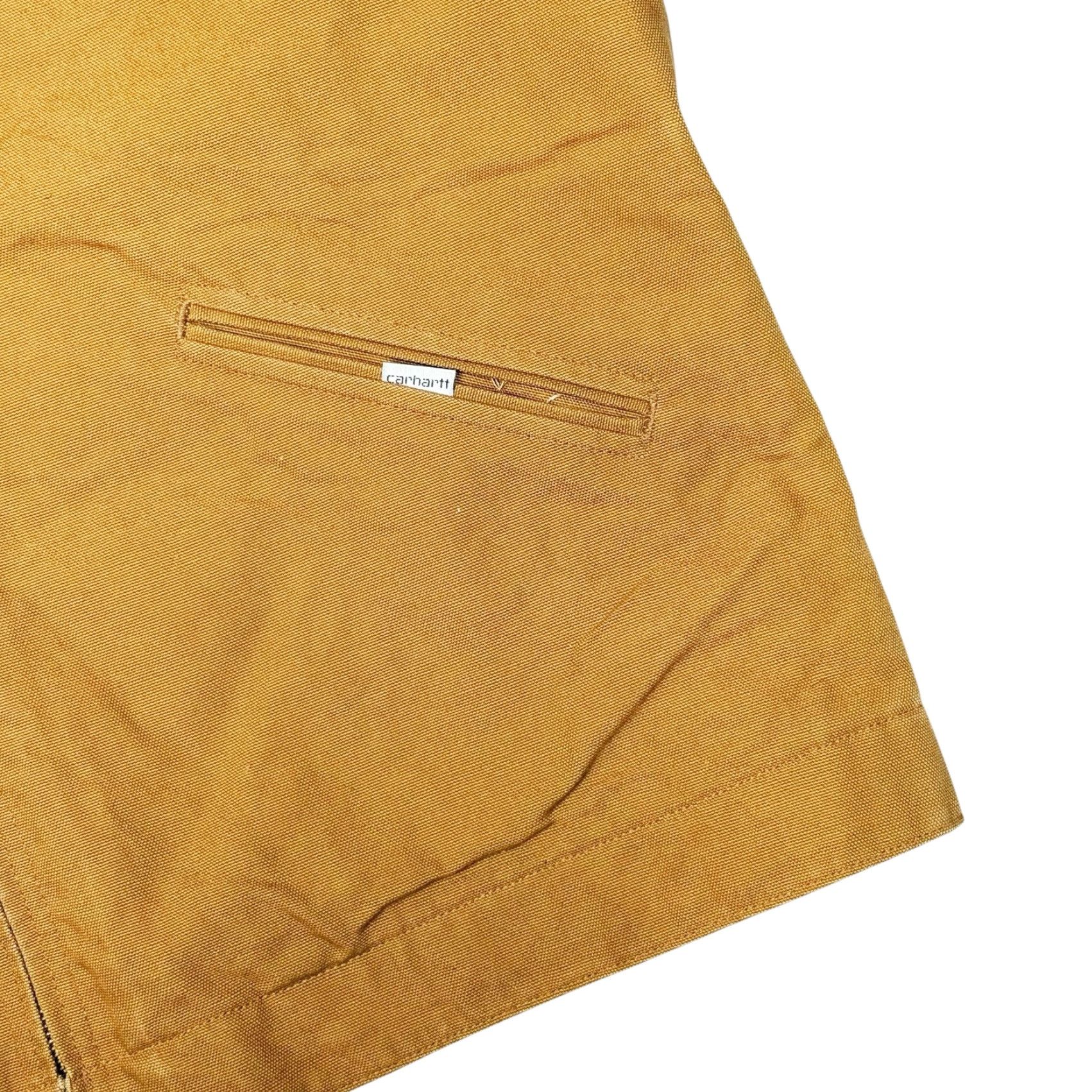 Carhartt VINTAGE Carhartt Detroit J01 Jacket Brown Blanket Lined Size 50 Tall USA Workwear Jacket Mens Regular Long Zip Size US M / EU 48-50 / 2 - 3 Thumbnail