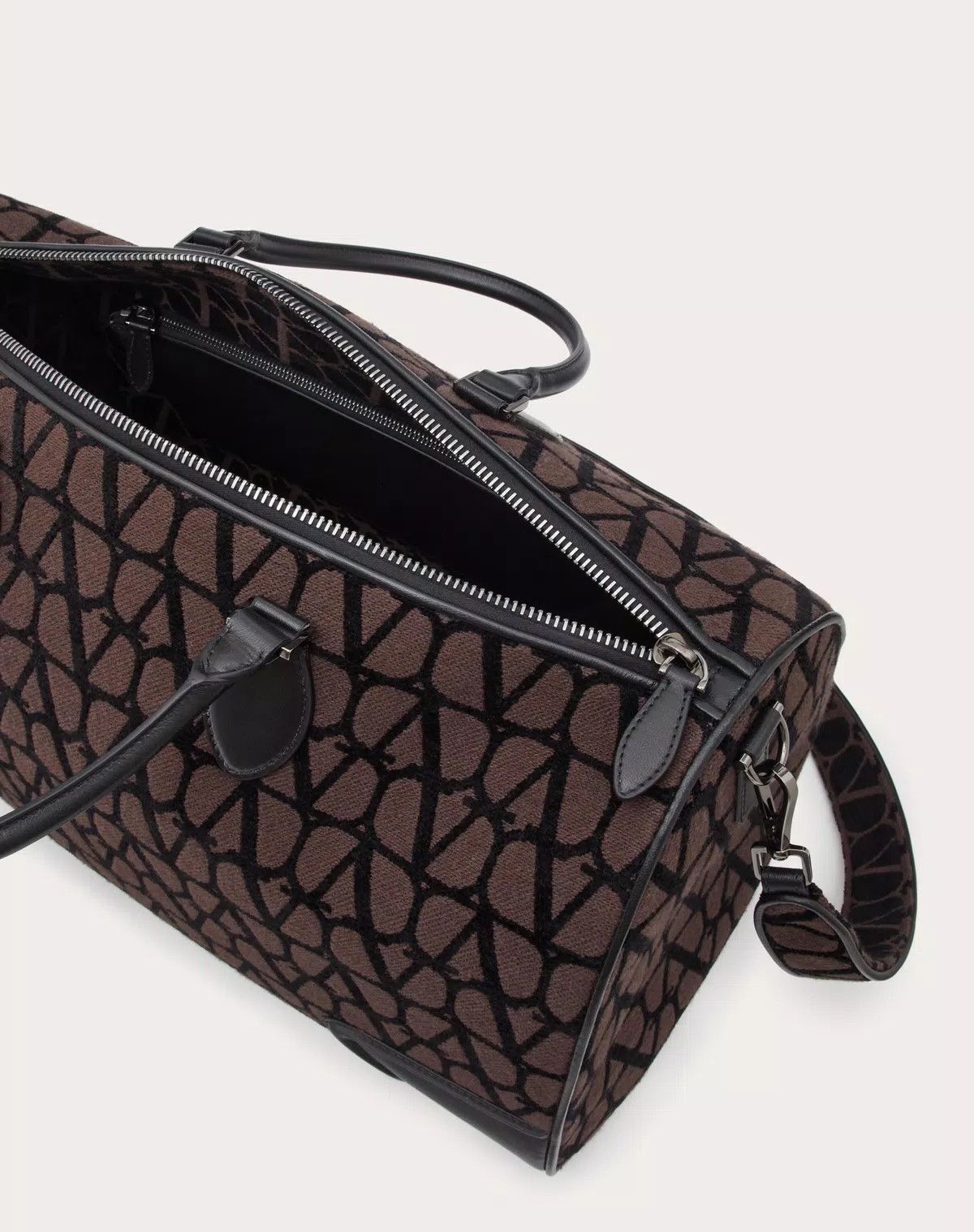Valentino oc11z0725 Size: OS/Toile Iconographe Bag in Dark Brown Size ONE SIZE - 6 Thumbnail