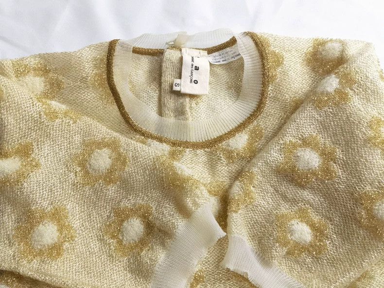 Comme des Garcons Comme Des Garcons Scallion knitted flower jacket Size S / US 4 / IT 40 - 5 Thumbnail