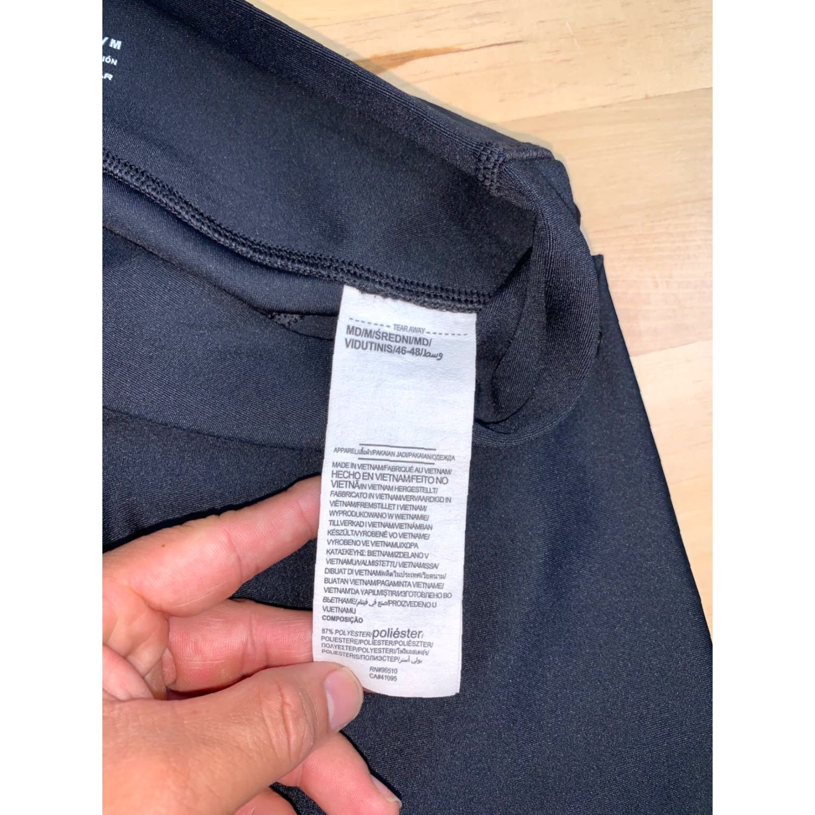 Under Armour Under armour HeatGear Leggings Womens M Black Activewear Gym Running 11772 Size 32" / US 10 / IT 46 - 3 Thumbnail