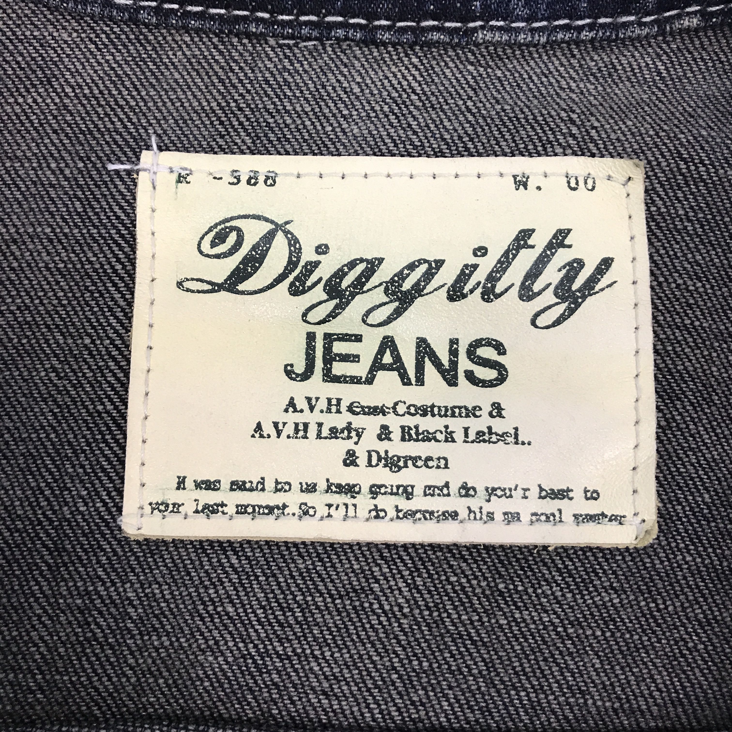 Japanese Brand Diggitty Denim Faded style button jean jacket Size US M / EU 48-50 / 2 - 11 Thumbnail