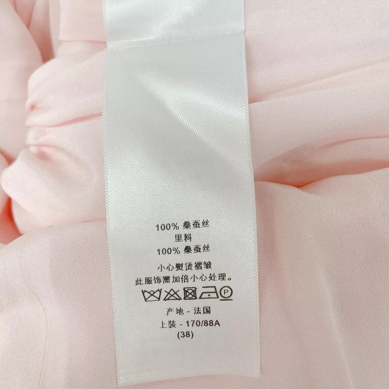 Dior Dior Pink mulberry silk dress Size XS / US 0-2 / IT 36-38 - 8 Thumbnail