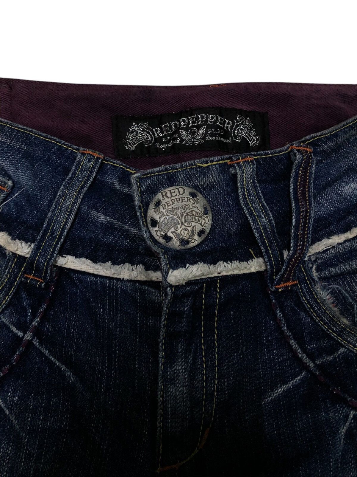 Blue Blue Japan × Designer × Japanese Brand Vintage Red Pepper Gold Label R.P 262, L.B.D Size US 30 / EU 46 - 16 Thumbnail