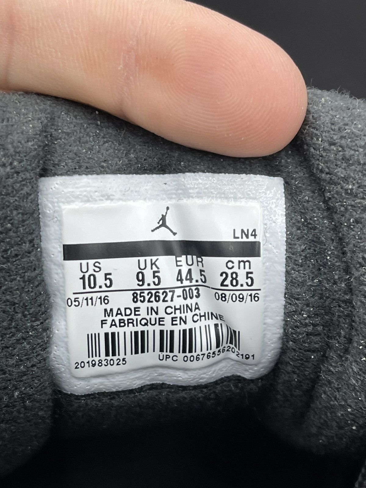 Jordan Brand Size 10.5 - Jordan 12 Retro “Wool” 2016 Size US 10.5 / EU 43-44 - 11 Thumbnail