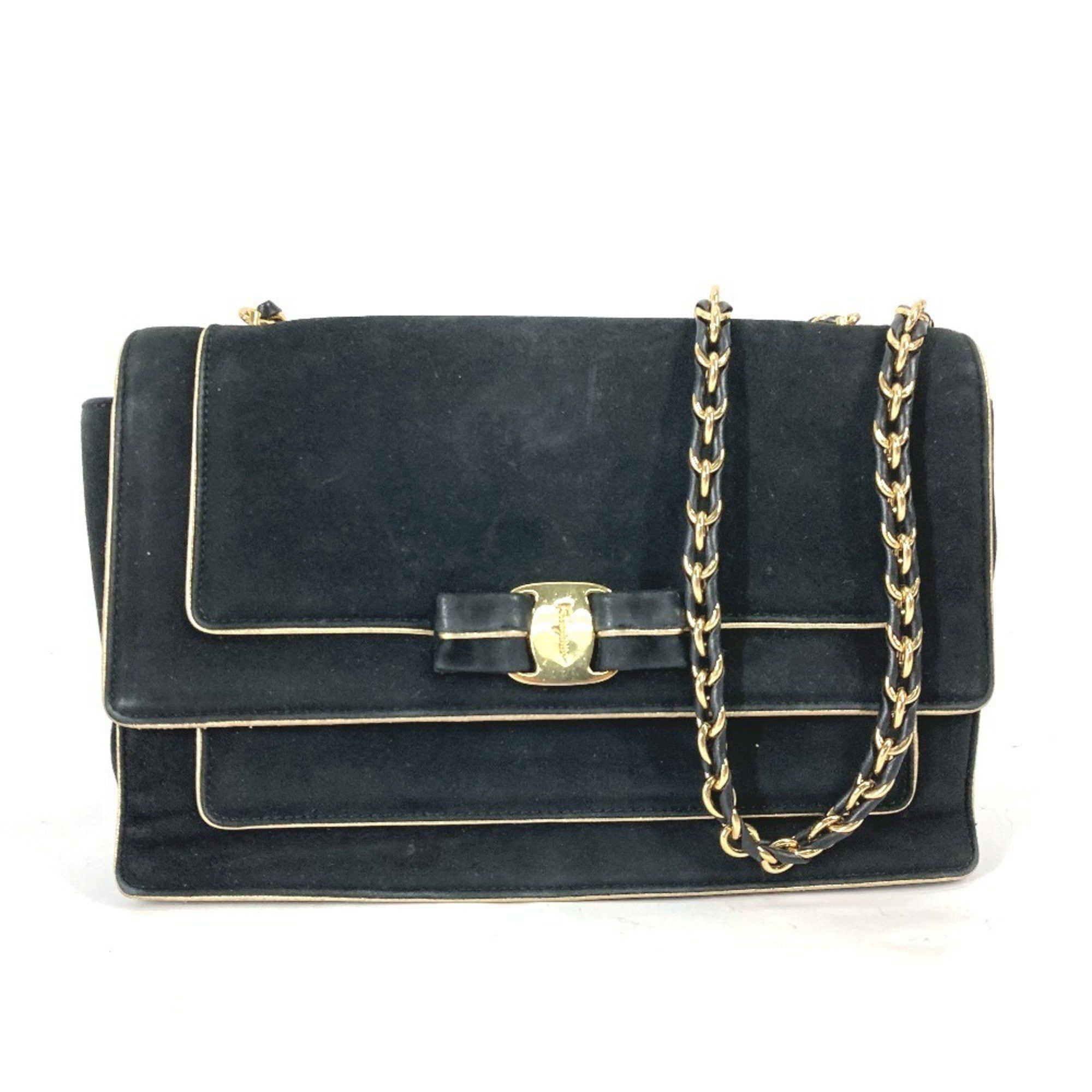 Salvatore Ferragamo Salvatore Ferragamo Vara Ribbon Shoulder Bag 