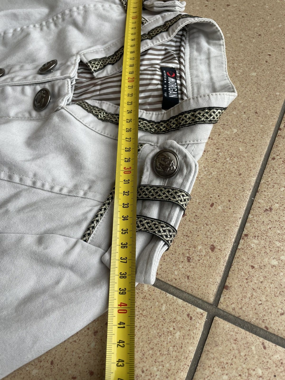 Other Vintage 00s Napoleon style y2k military jacket indie sleaze Size M / US 6-8 / IT 42-44 - 6 Thumbnail